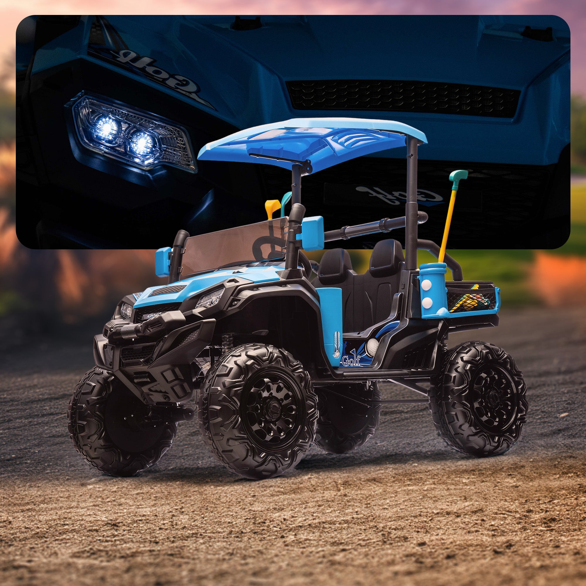 24V GolfGator Kidz Electric UTV Golf Buggy