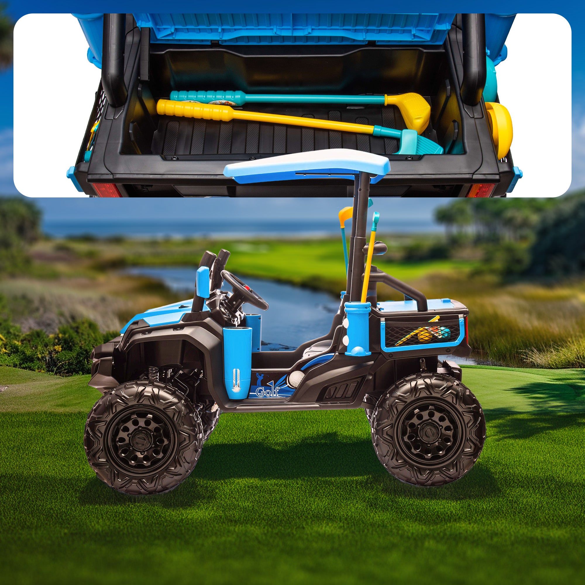 24V GolfGator Kidz Electric UTV Golf Buggy