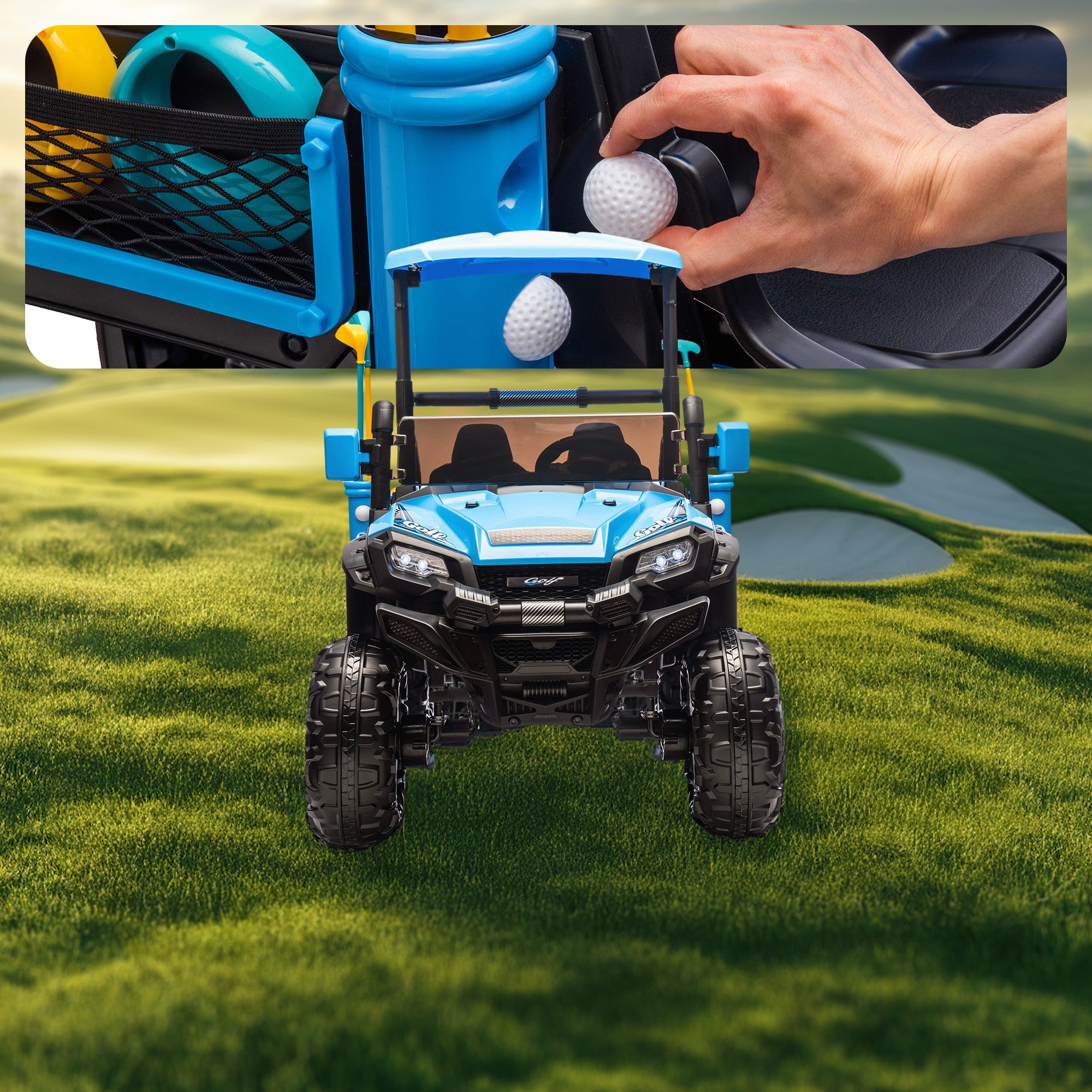 24V GolfGator Kidz Electric UTV Golf Buggy