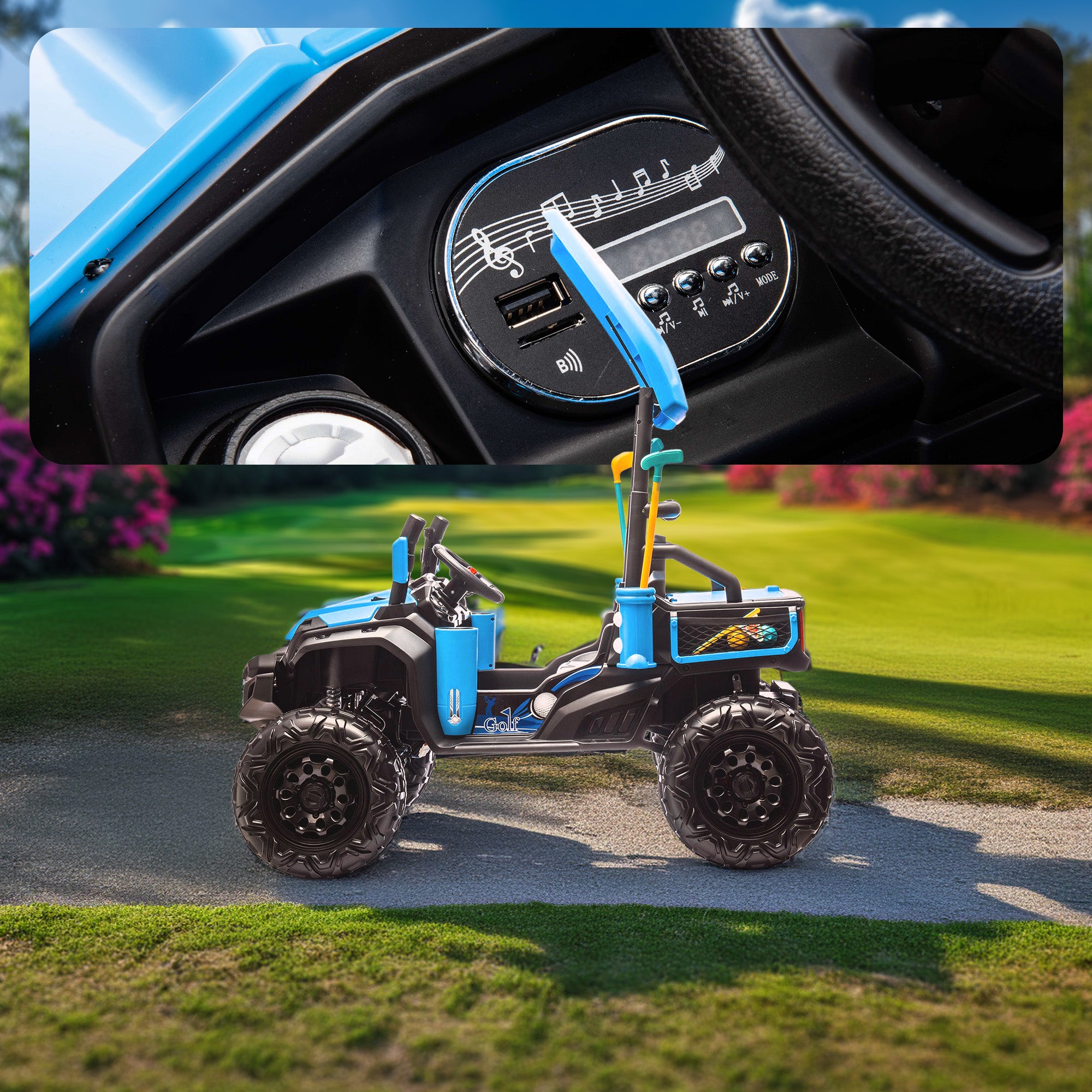 24V GolfGator Kidz Electric UTV Golf Buggy