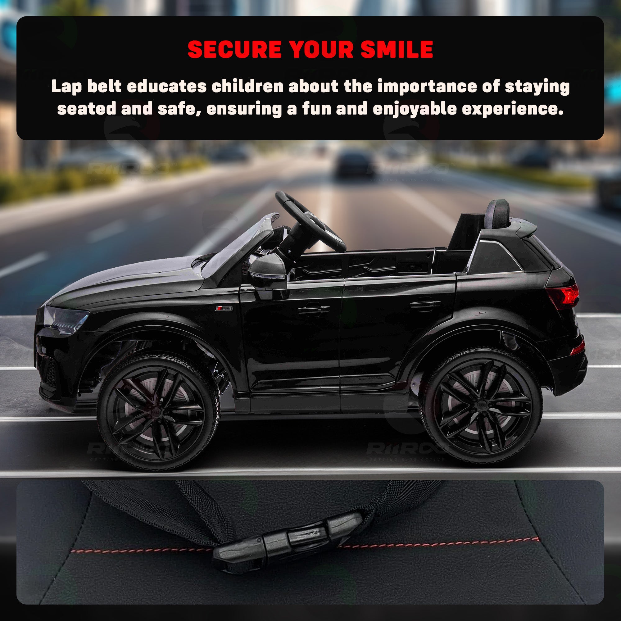 Lizenziertes 12-V-Kinderauto Audi Q7