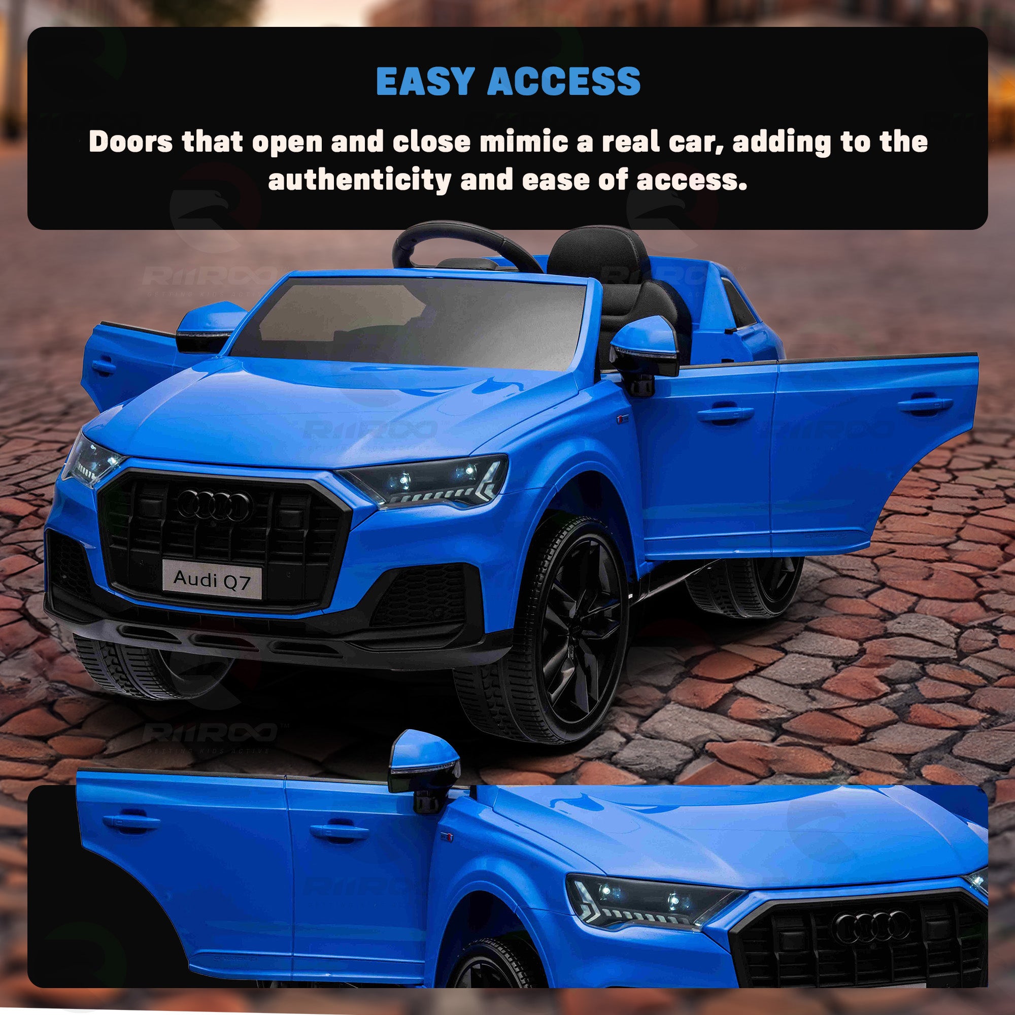 Lizenziertes 12-V-Kinderauto Audi Q7