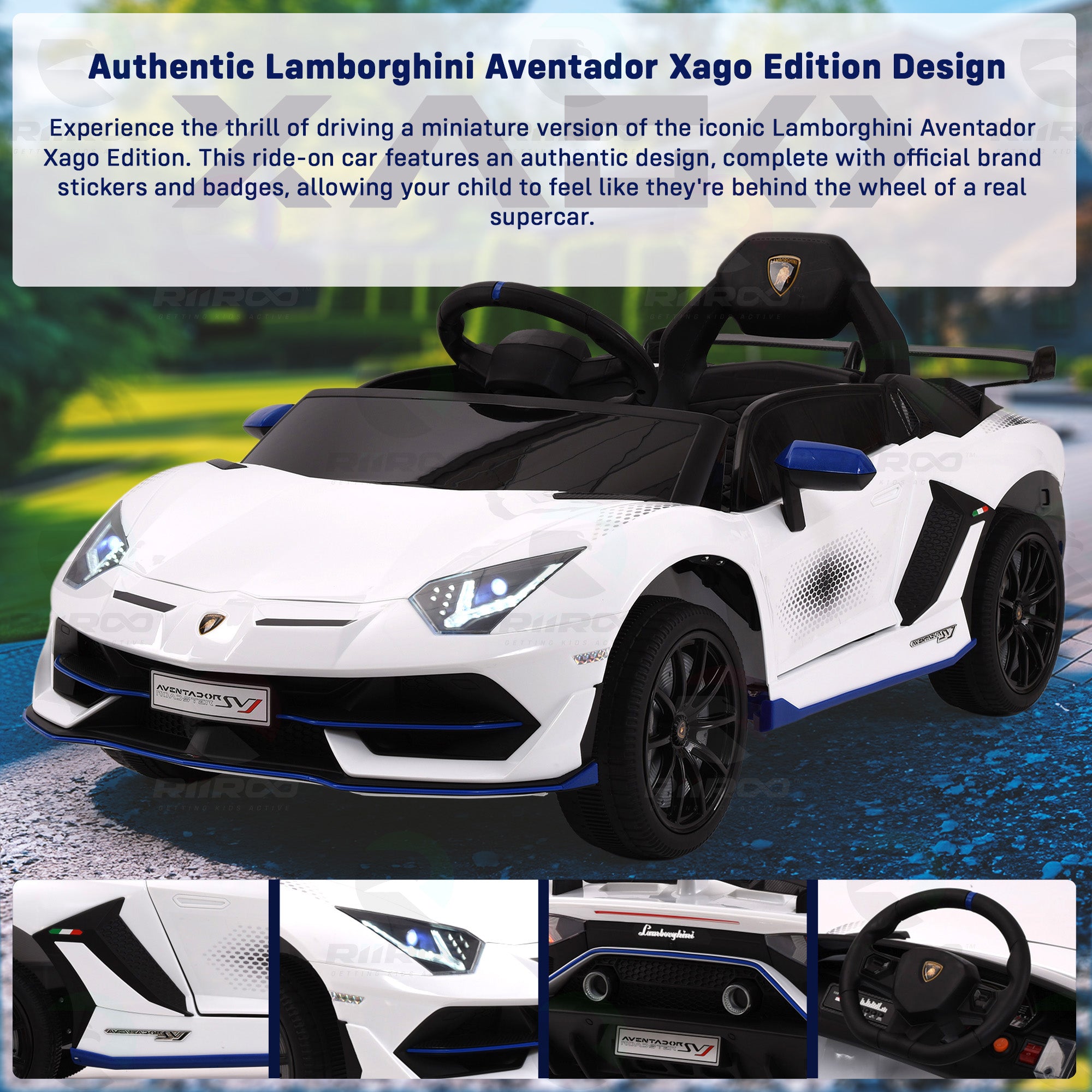 Lamborghini Aventador Xago Single Seater - Licensed