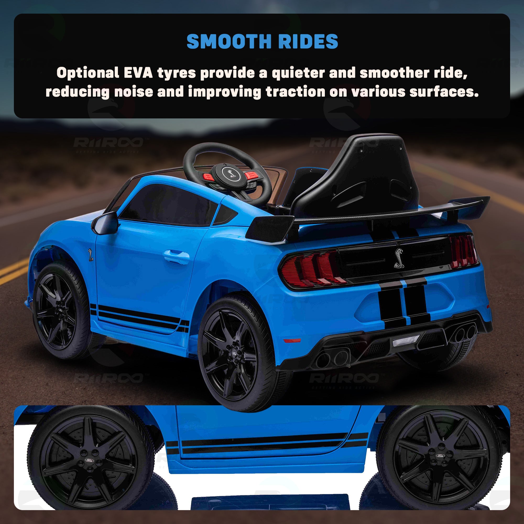 FORD Mustang GT500 Shelby Cobra 12V - Licensed