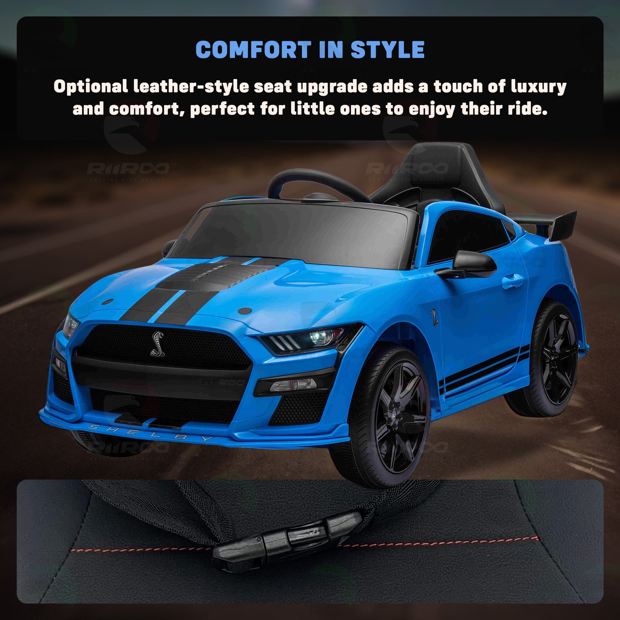 FORD Mustang GT500 Shelby Cobra 12V - Licensed