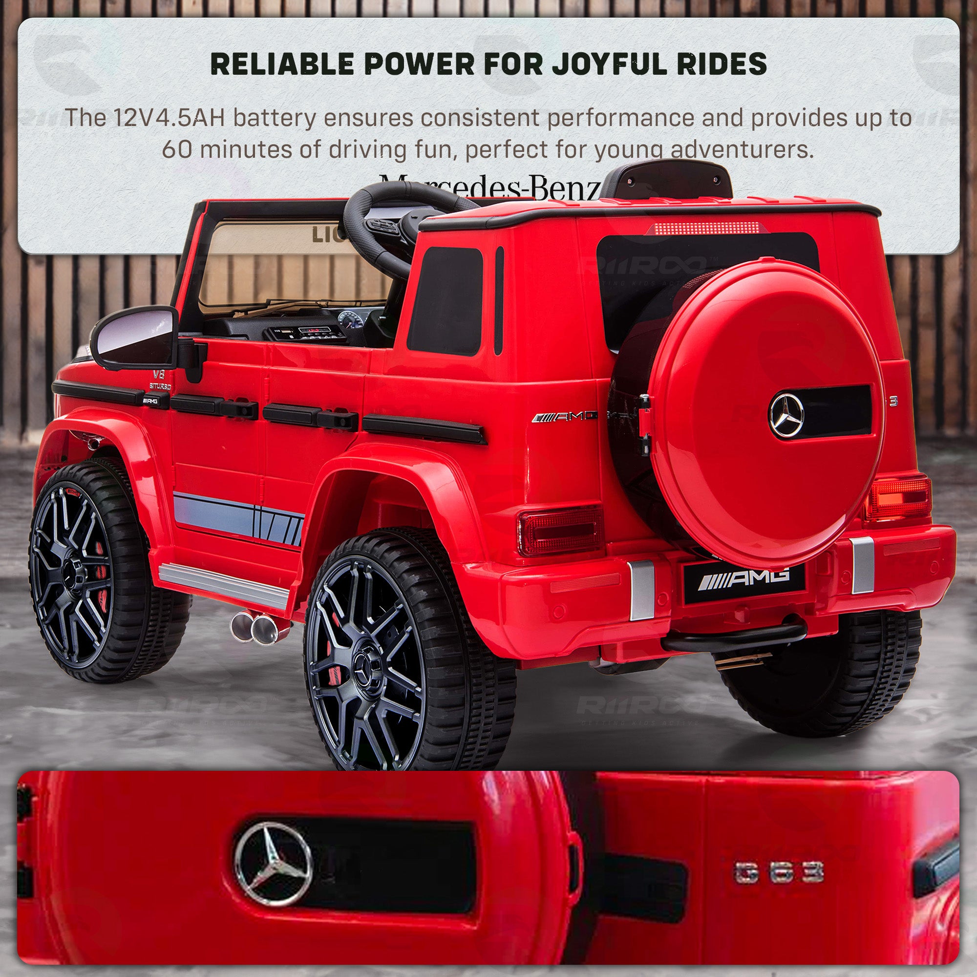 Mercedes Mini G63 AMG - Licensed