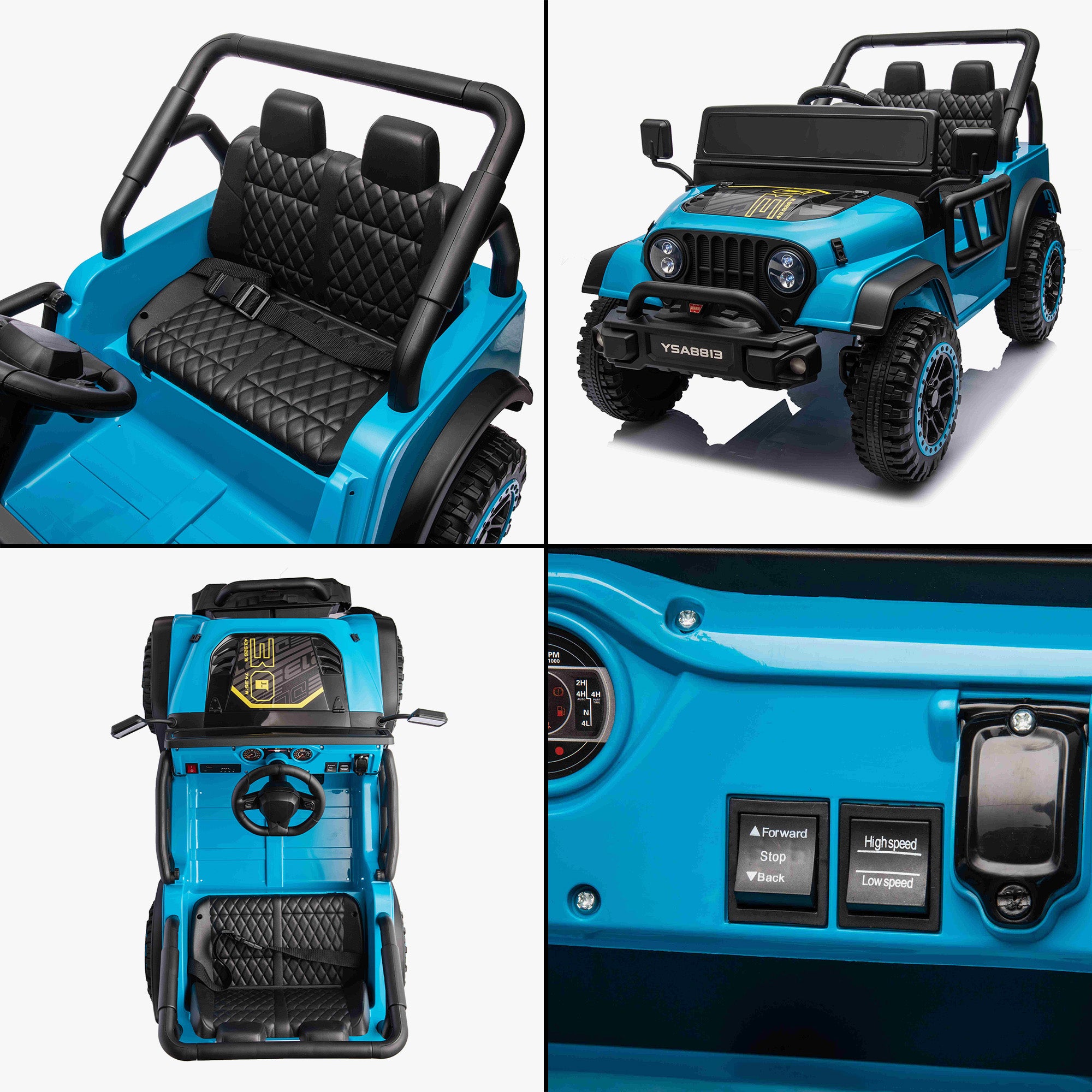 SafariCruiser 12v Electric Kids' Jeep Ride-On