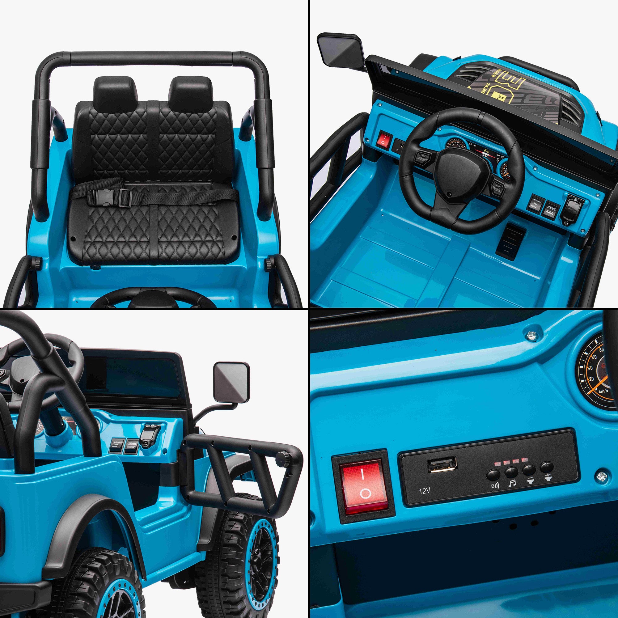 SafariCruiser 12v Electric Kids' Jeep Ride-On