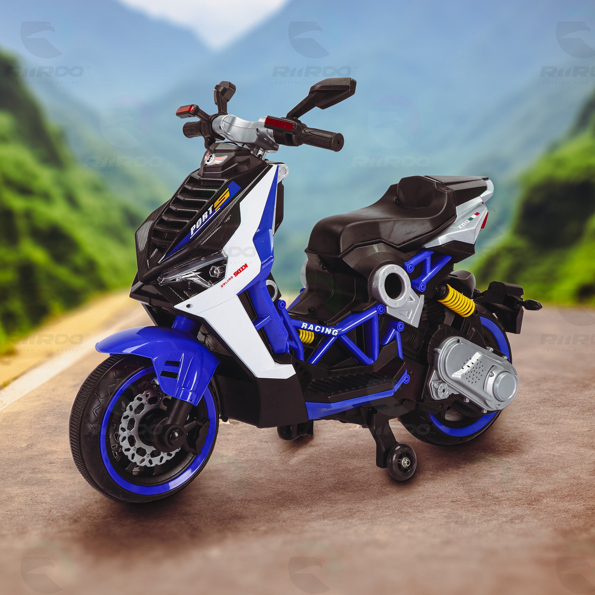 Kindermotorrad V6RR Dragster 125 GT