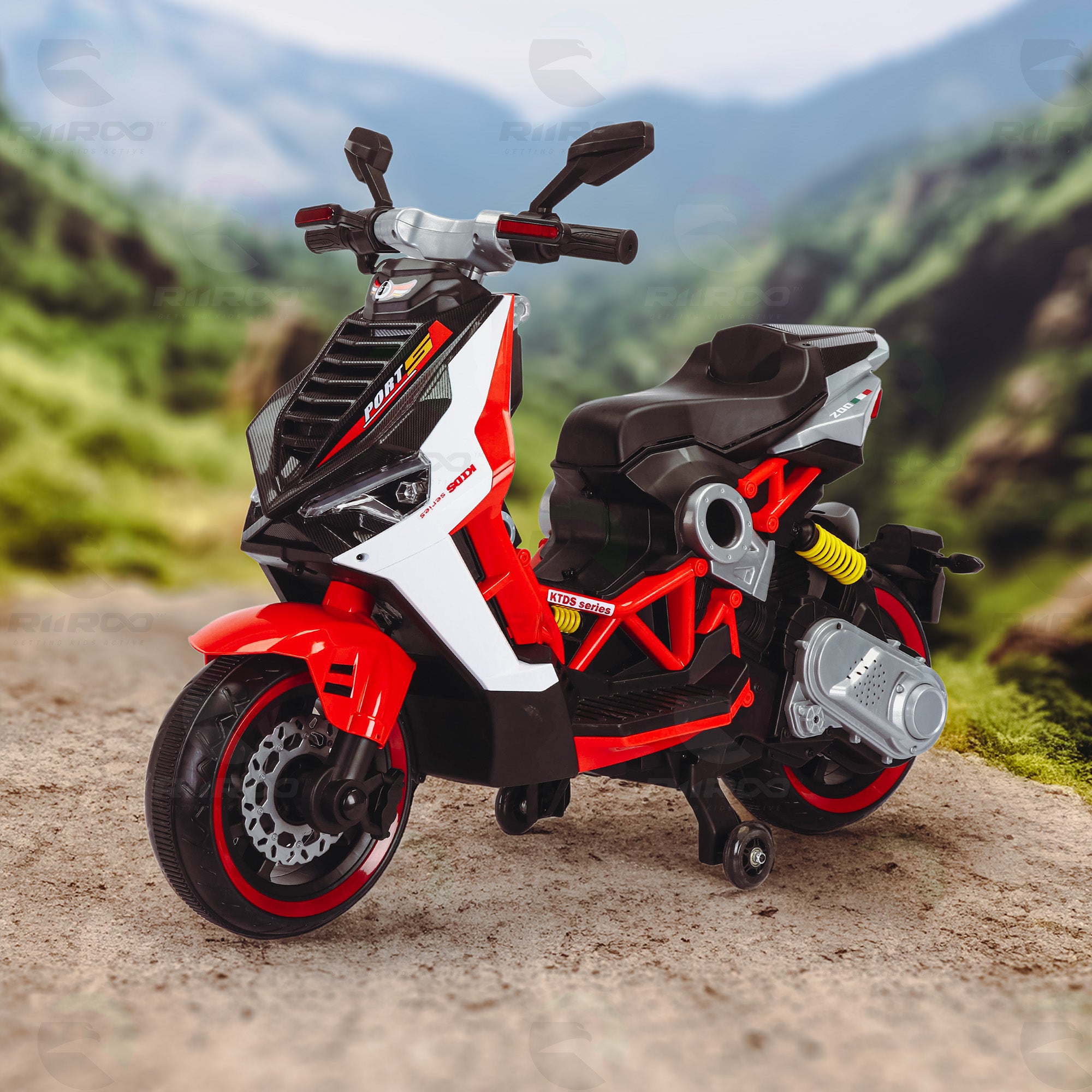 Kindermotorrad V6RR Dragster 125 GT