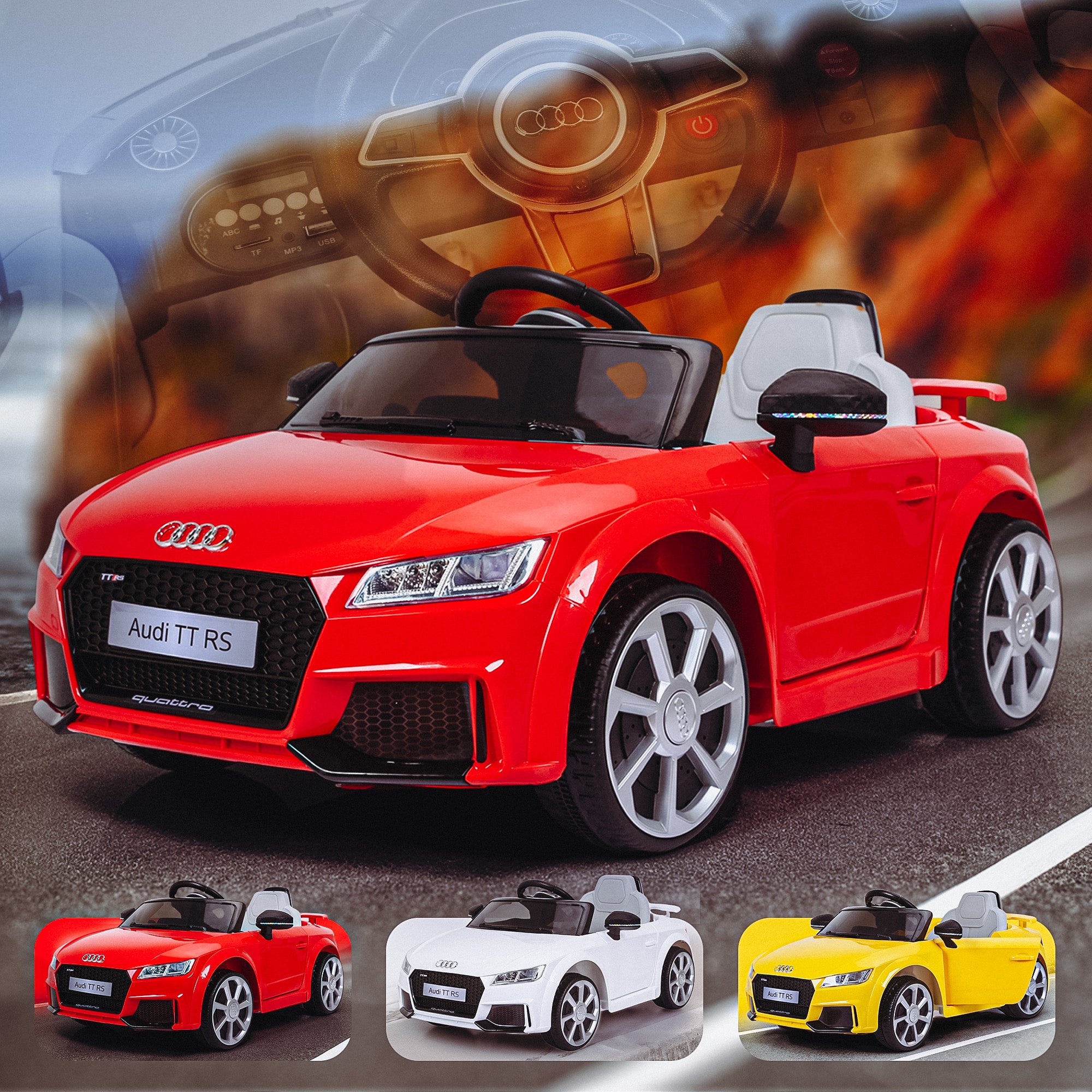 Audi tt ride on online