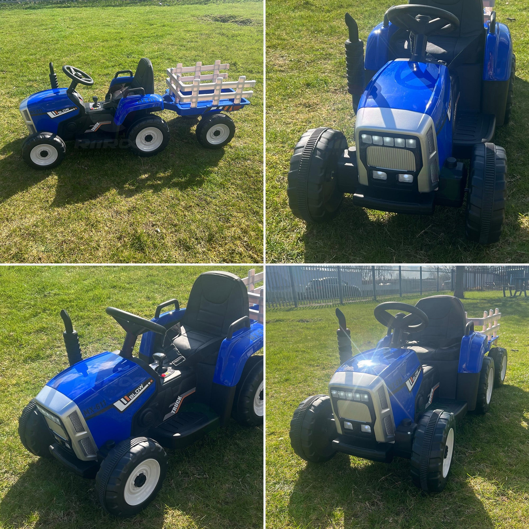 RiiRoo JDX™ Traktor mit Anhänger