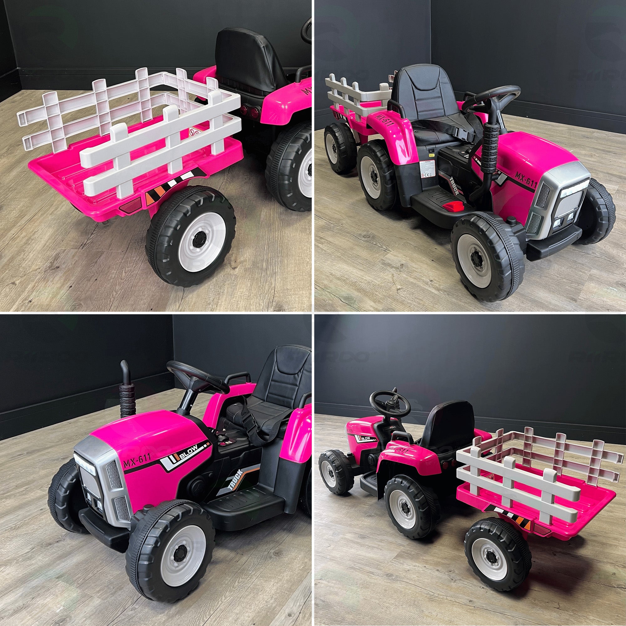 RiiRoo JDX™ Traktor mit Anhänger
