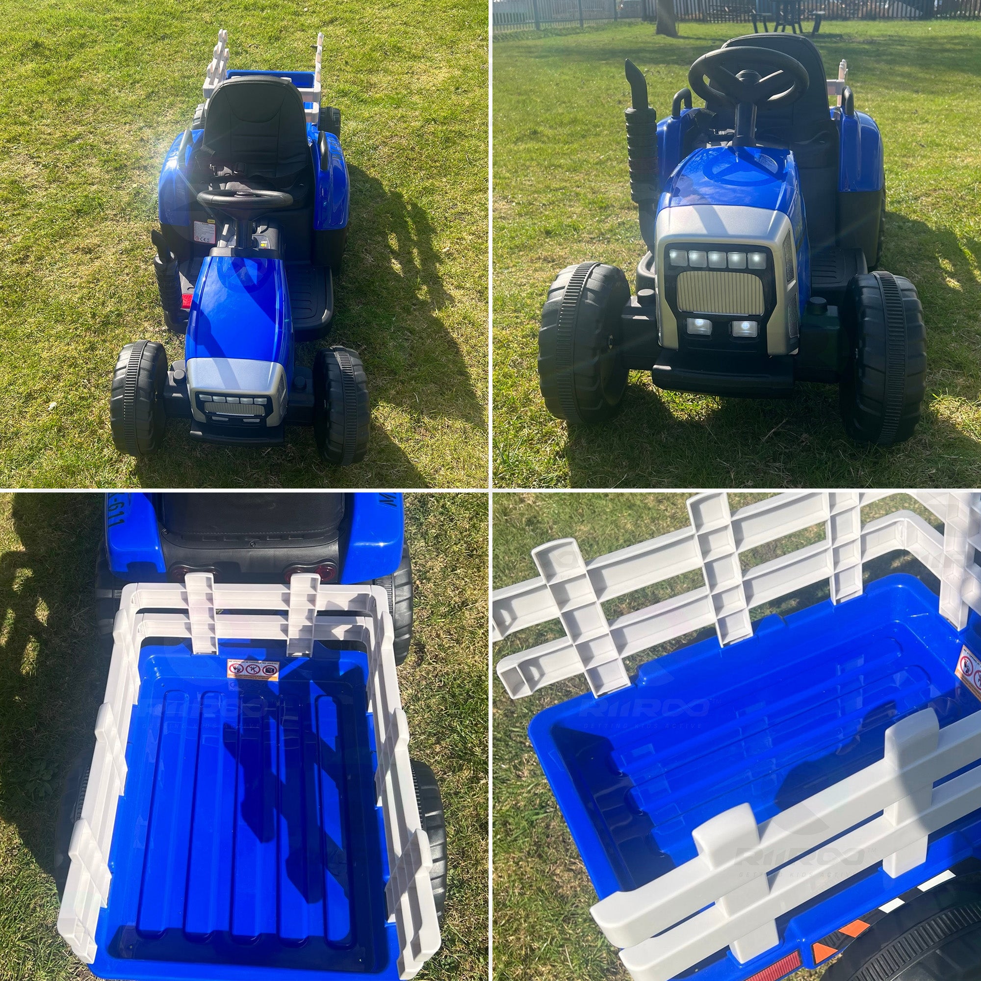 RiiRoo JDX™ Traktor mit Anhänger