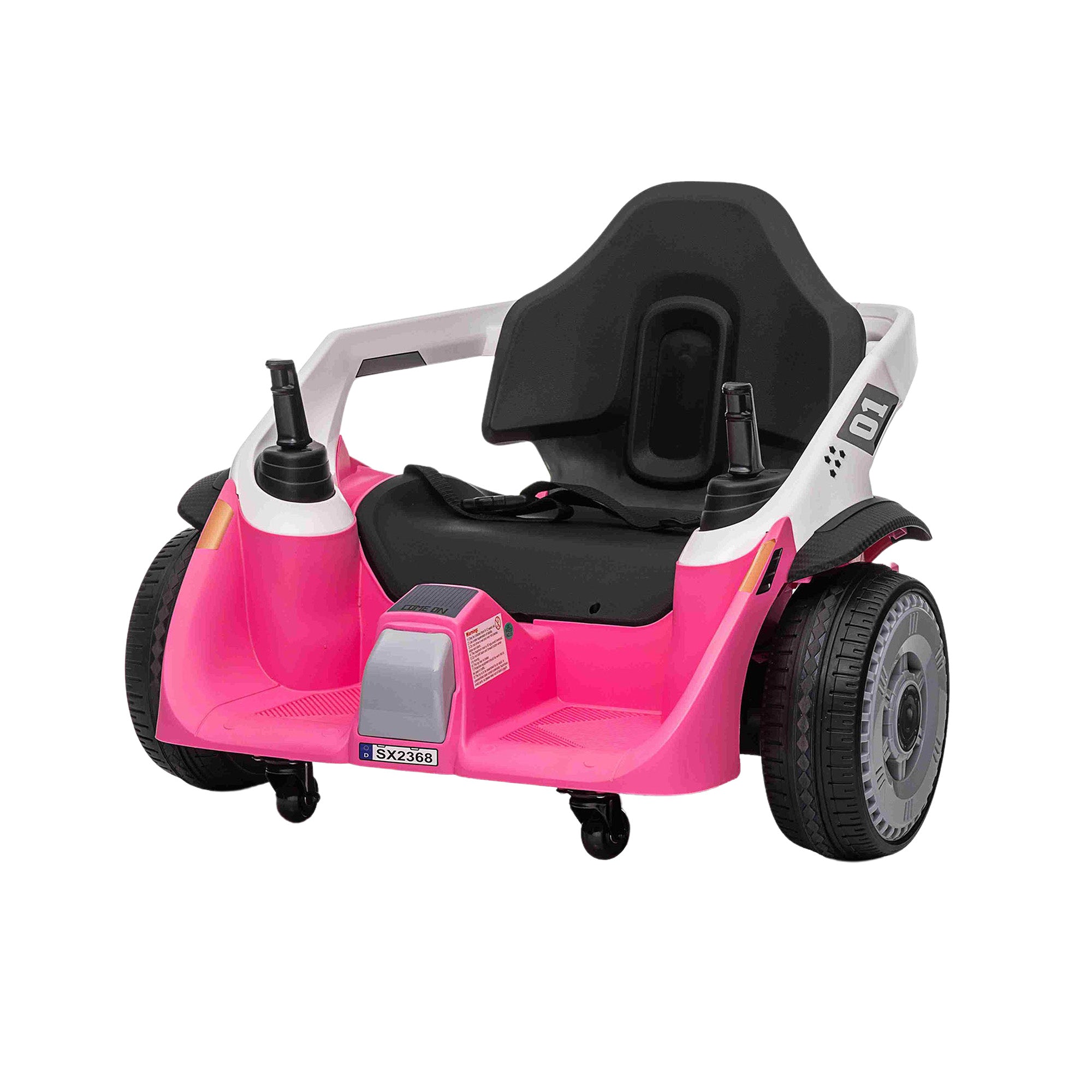 24V Electric Dodgem Waltzer Car 3 Wheels Zero Turn