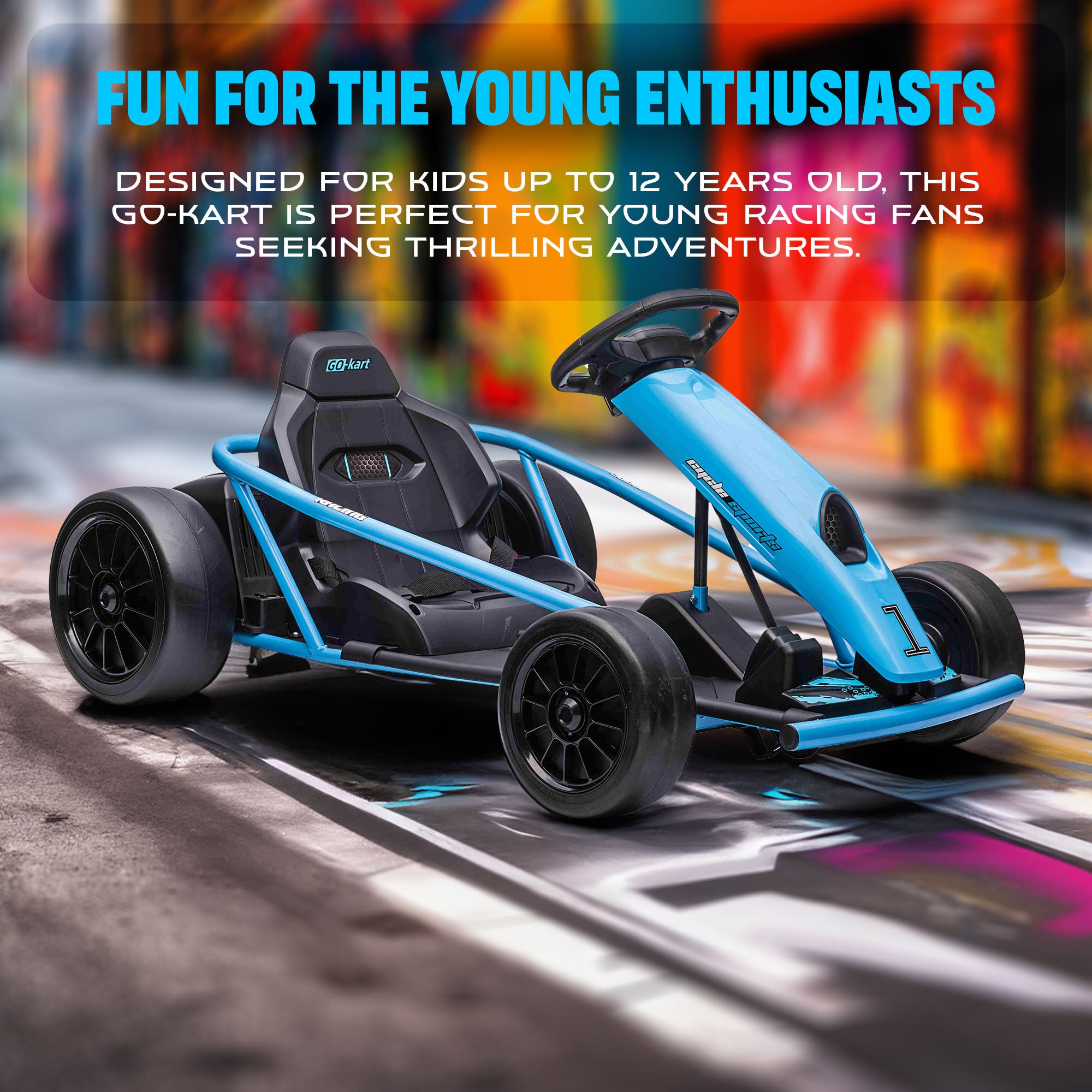 RiiRoo MaxDriftz™ Electric Go Kart