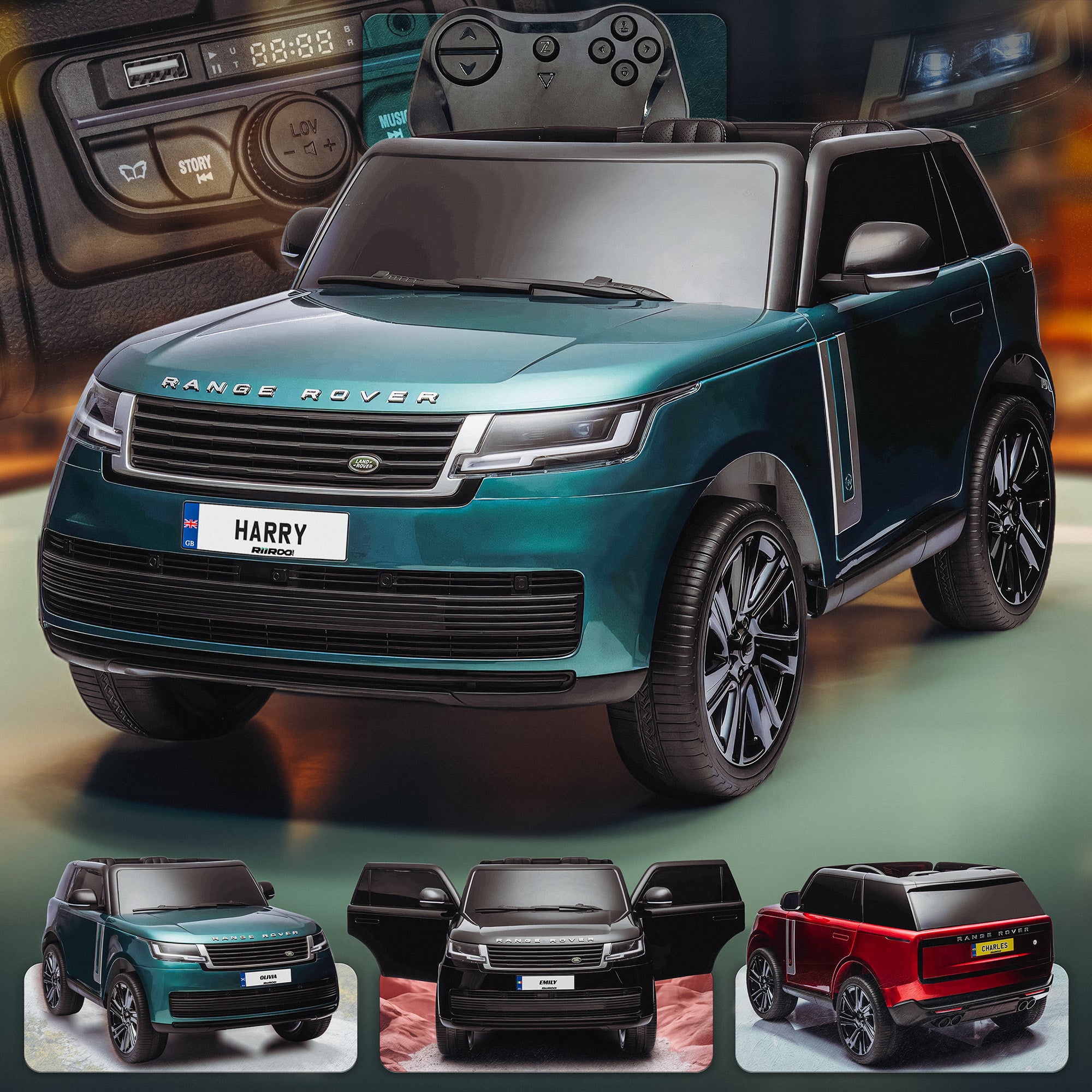 24V Licensed Range Rover Vogue SUV