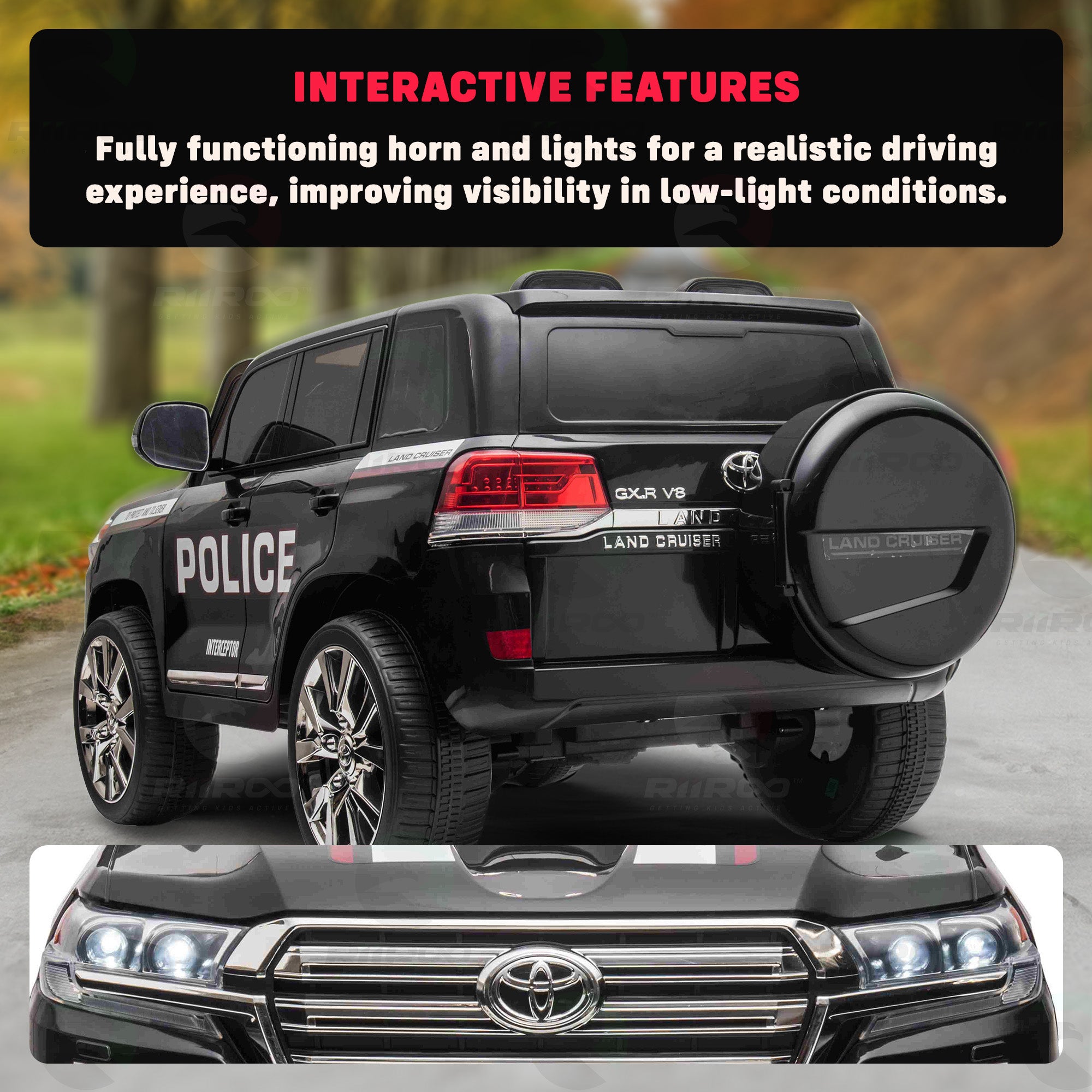 24 V Toyota Land Cruiser Polizei