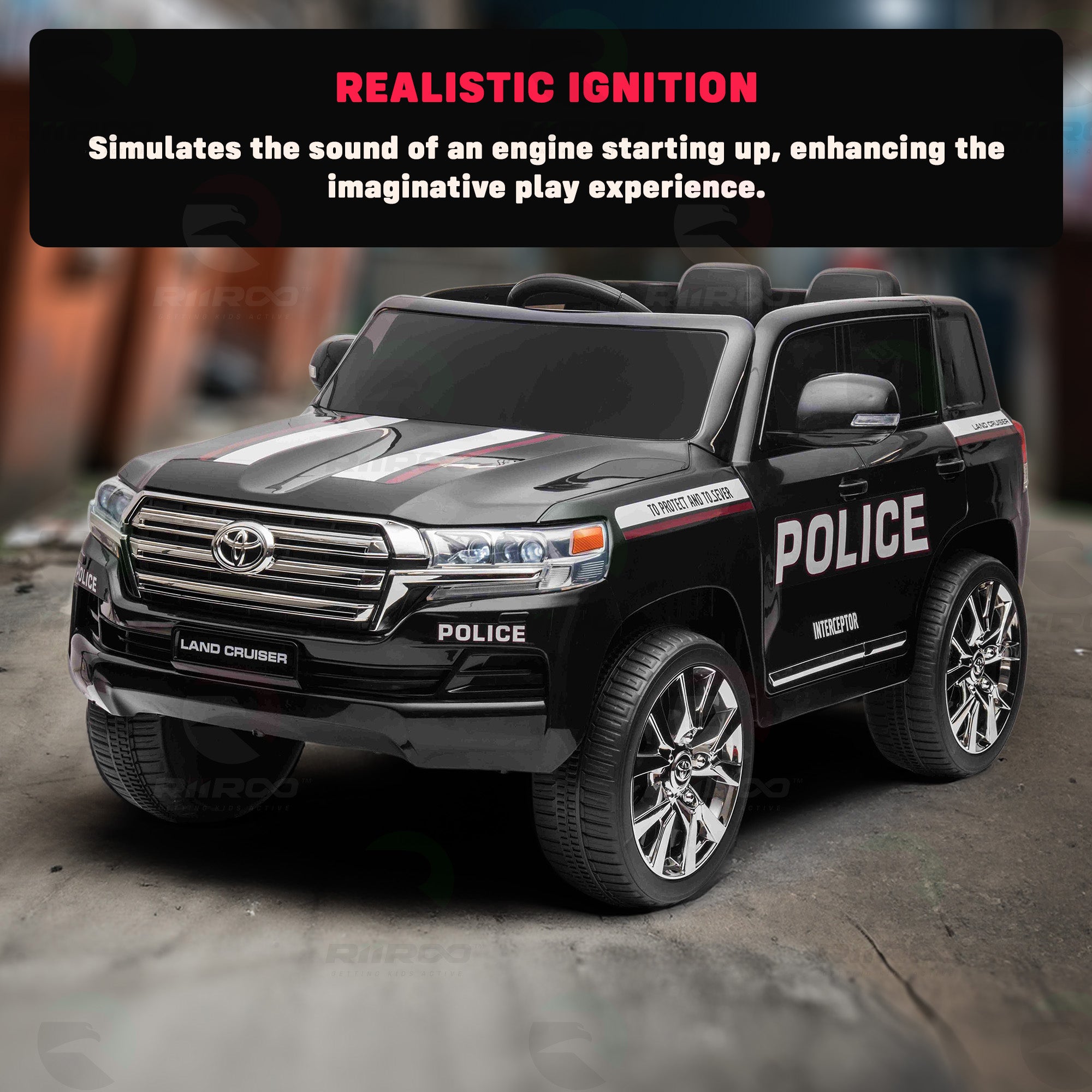 24 V Toyota Land Cruiser Polizei