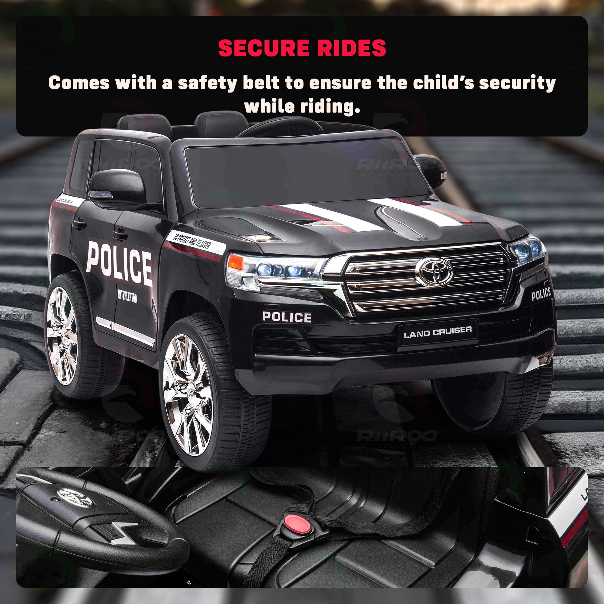 24 V Toyota Land Cruiser Polizei