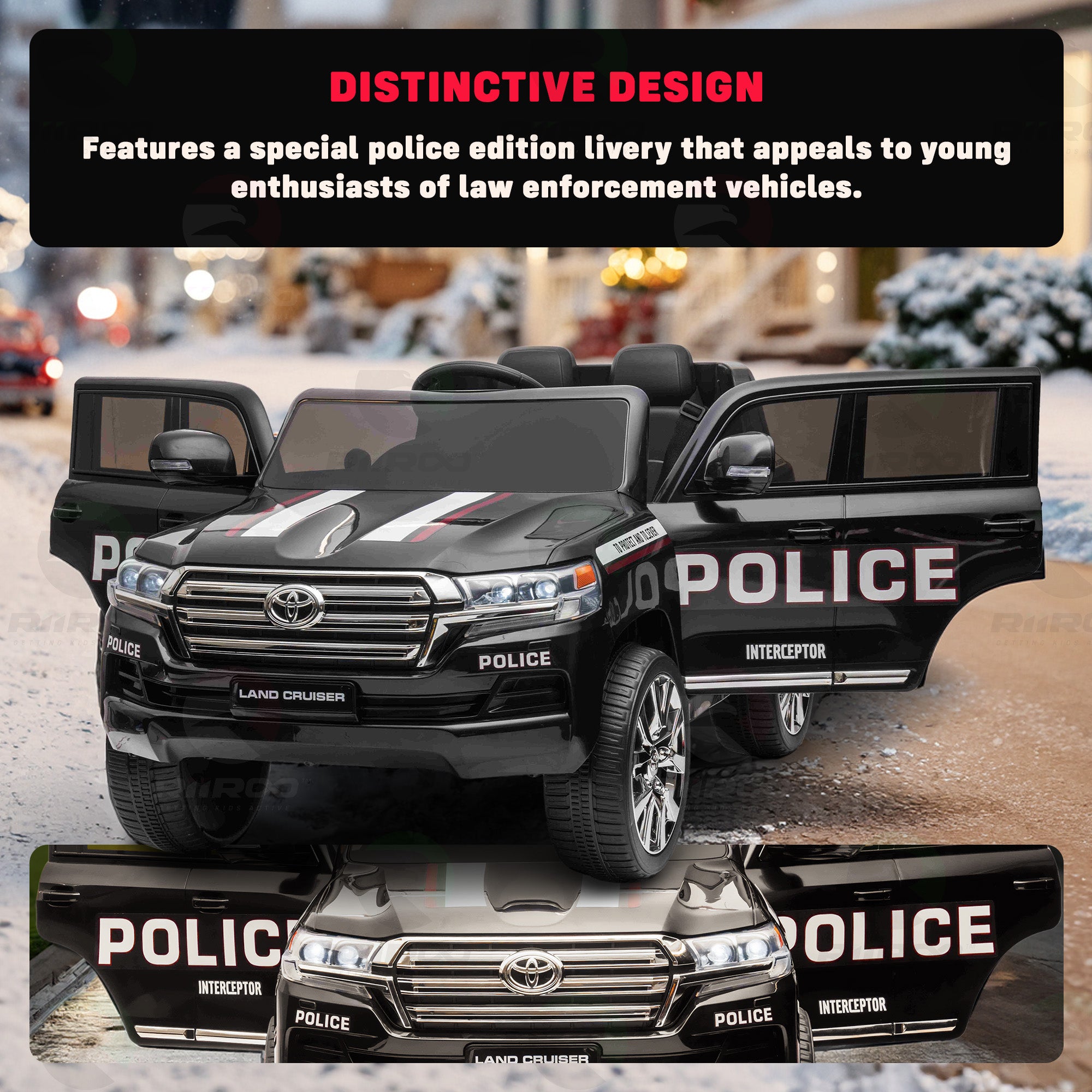 24 V Toyota Land Cruiser Polizei