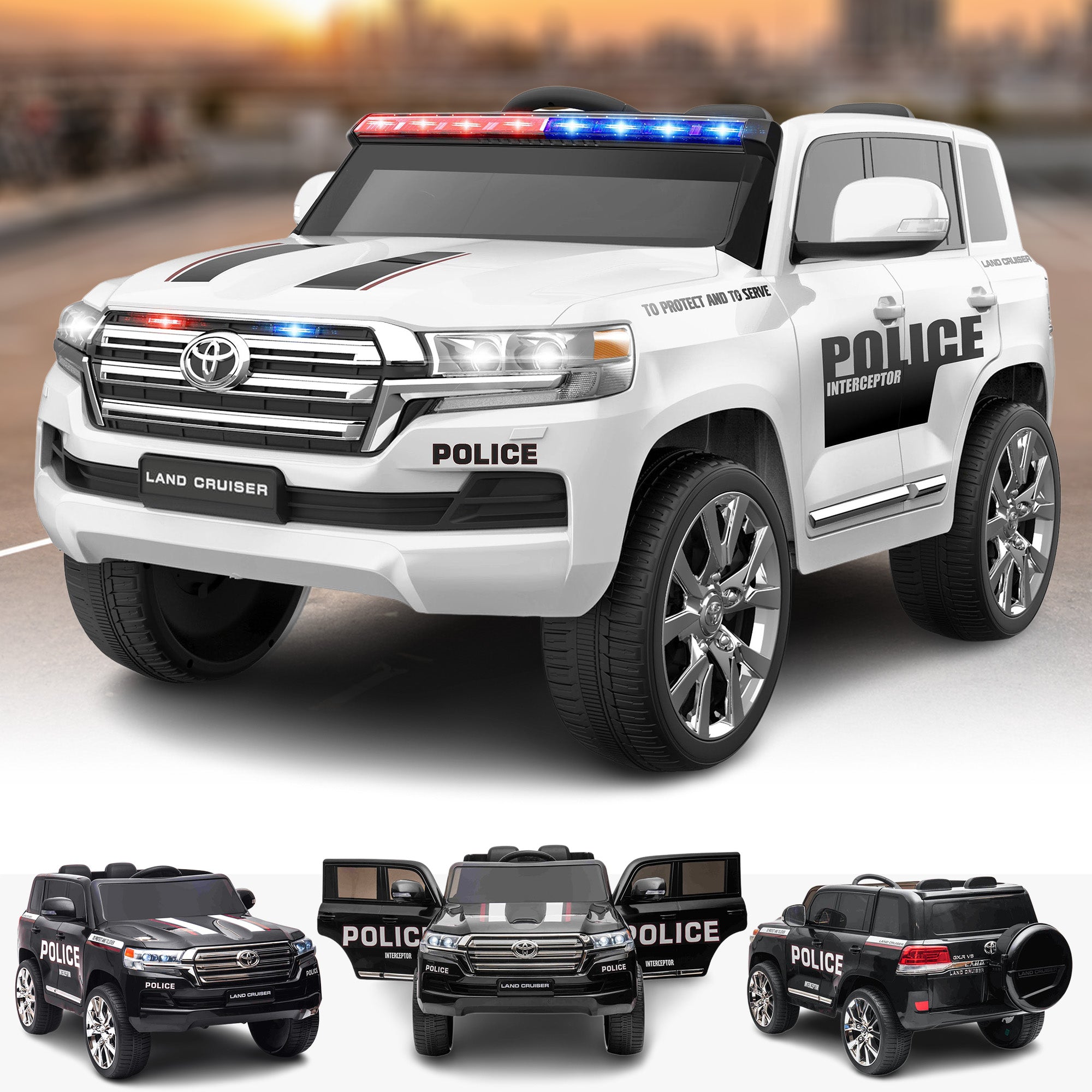 24V Toyota Land Cruiser Police