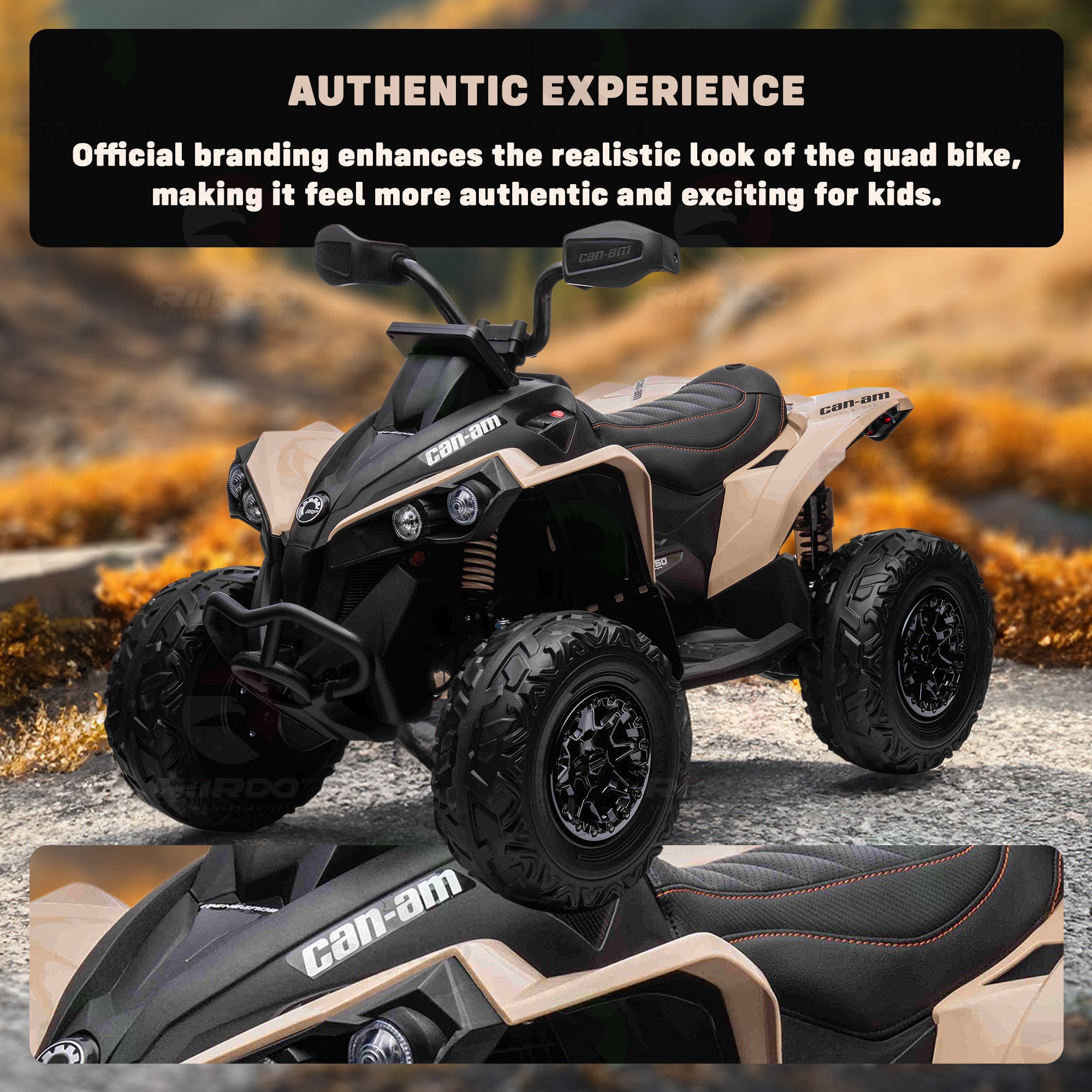 24V Can-Am Maverick ATV - Licensed