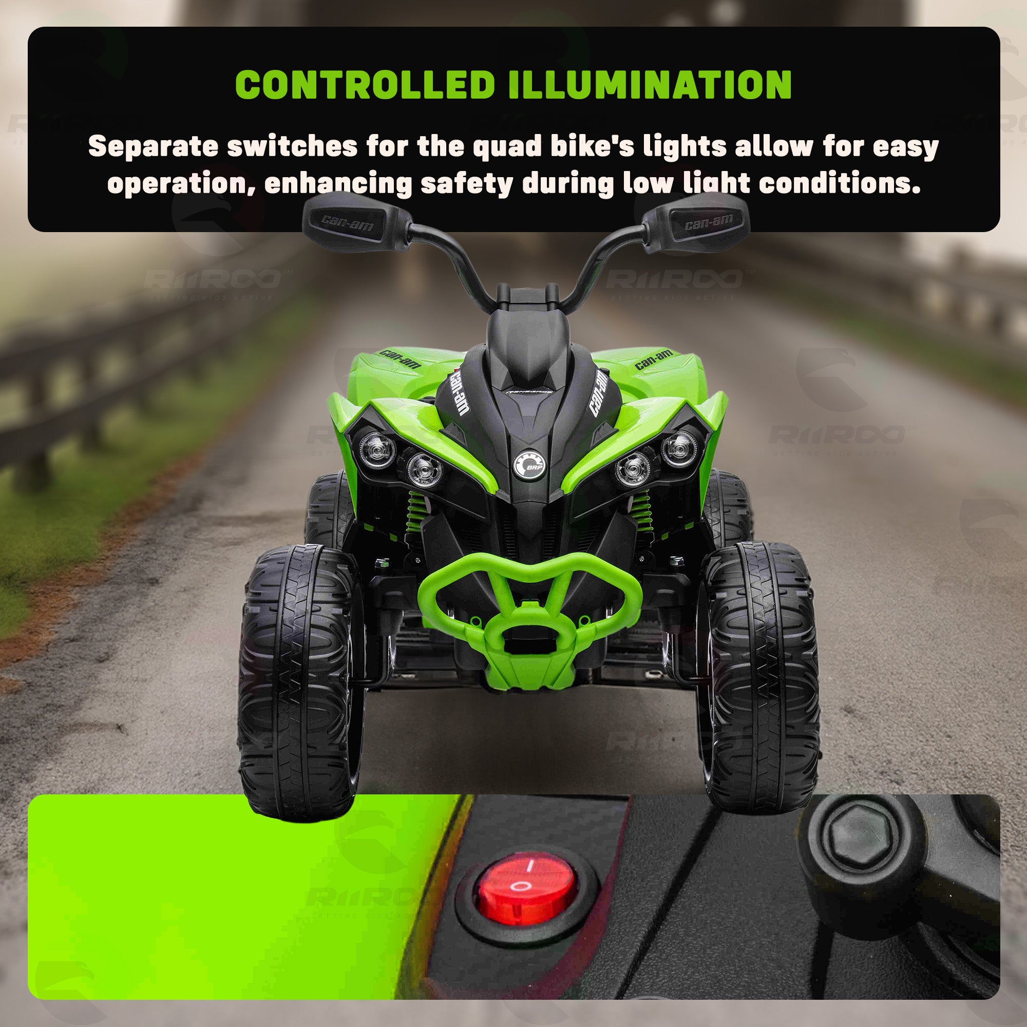 24V Can-Am Maverick ATV - Licensed