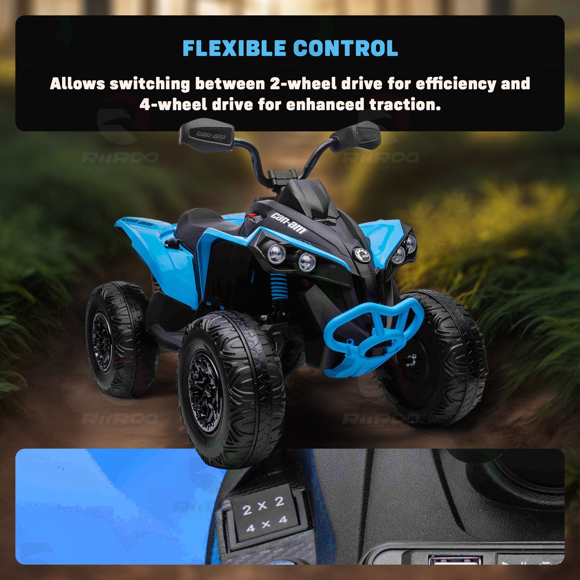 24V Can-Am Maverick ATV - Licensed
