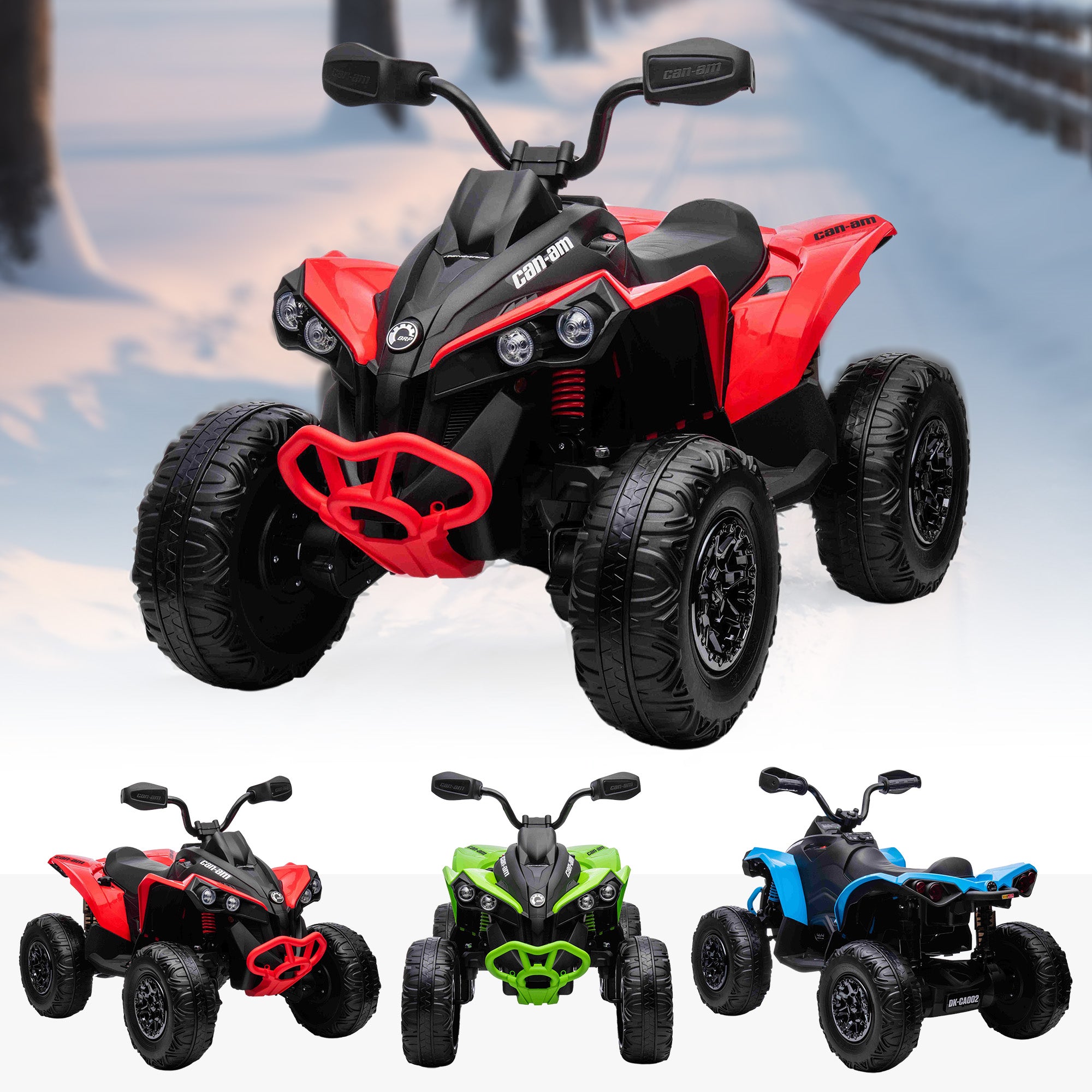 24V Can-Am Maverick ATV - Licensed