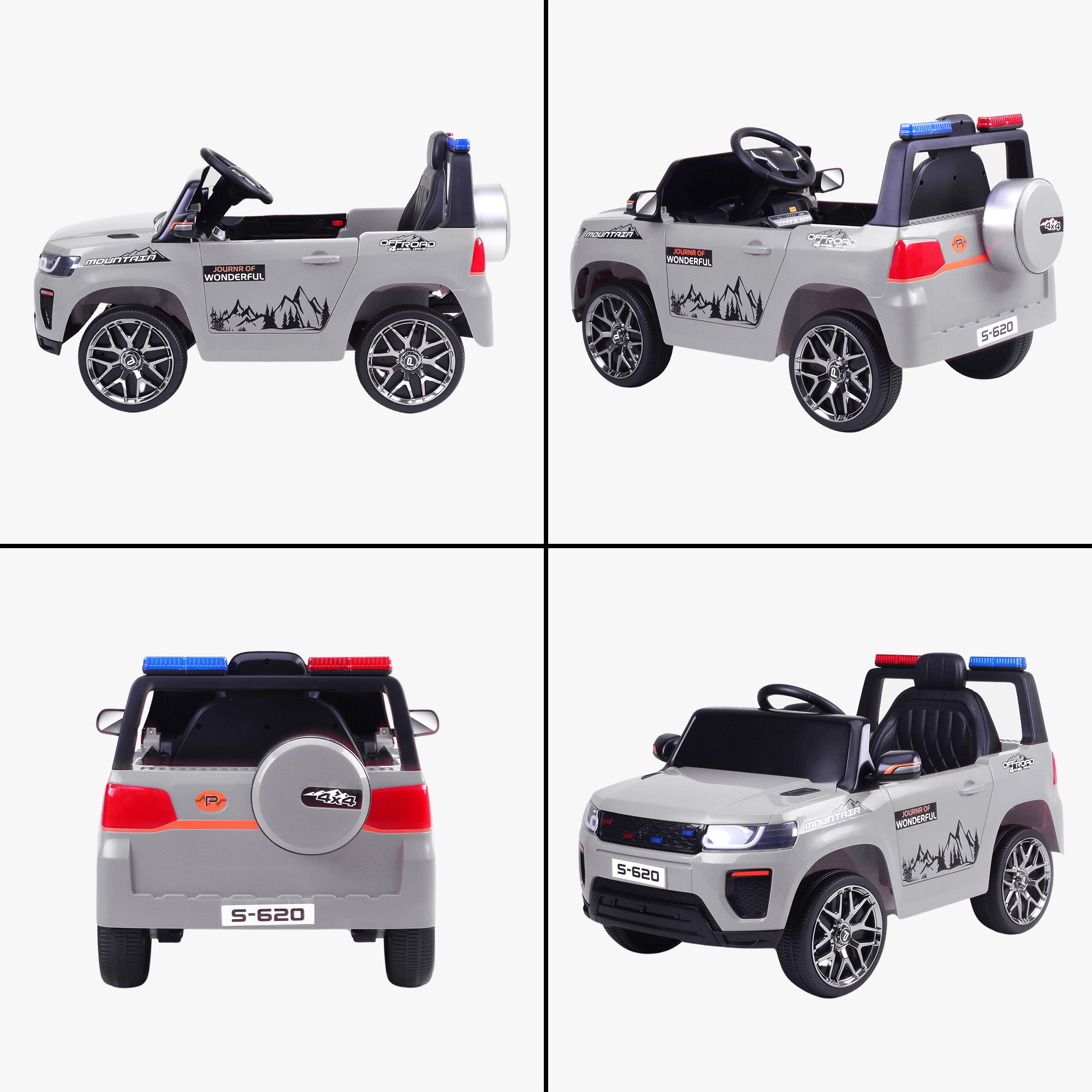Police 4x4 Car