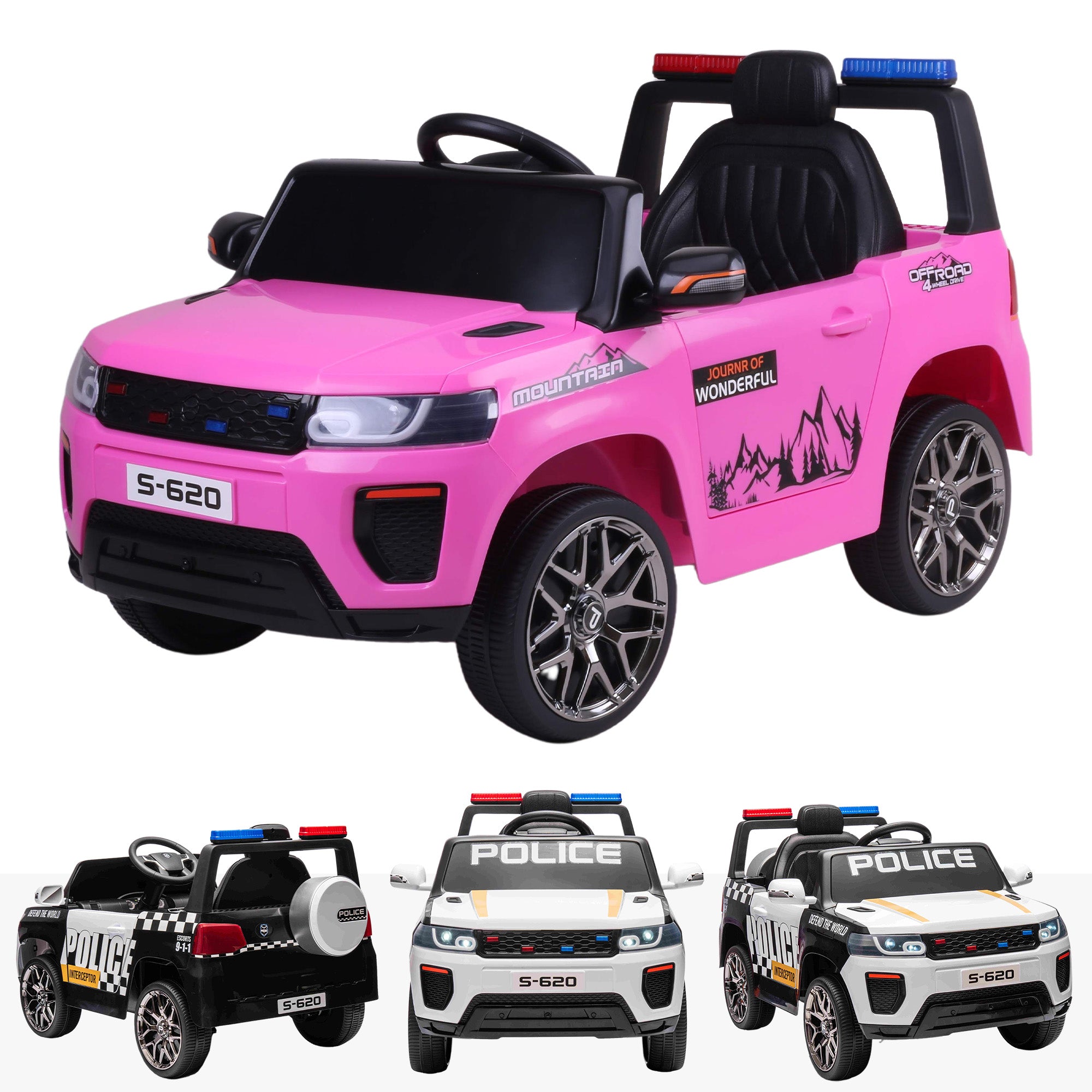 Police 4x4 Car