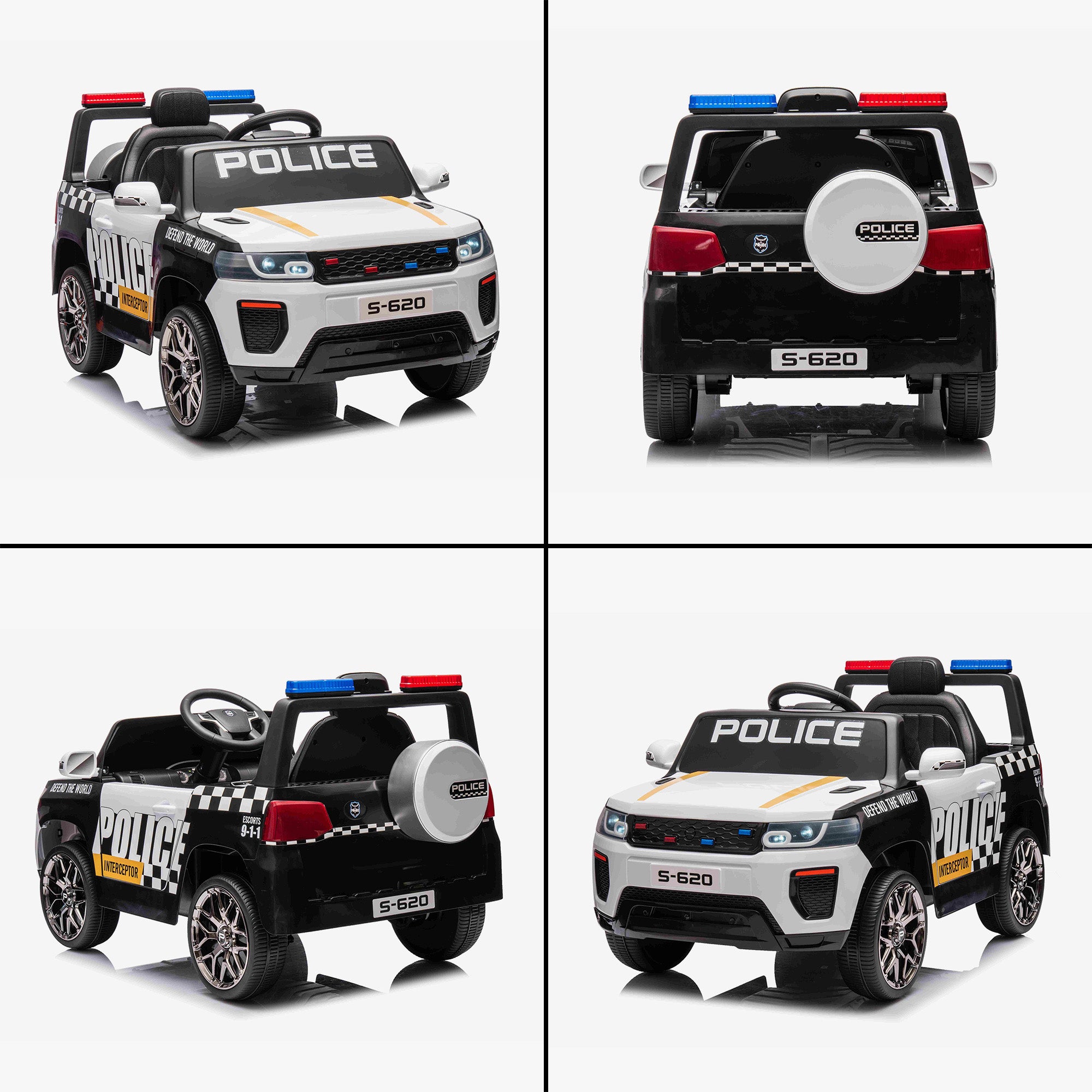 Police 4x4 Car