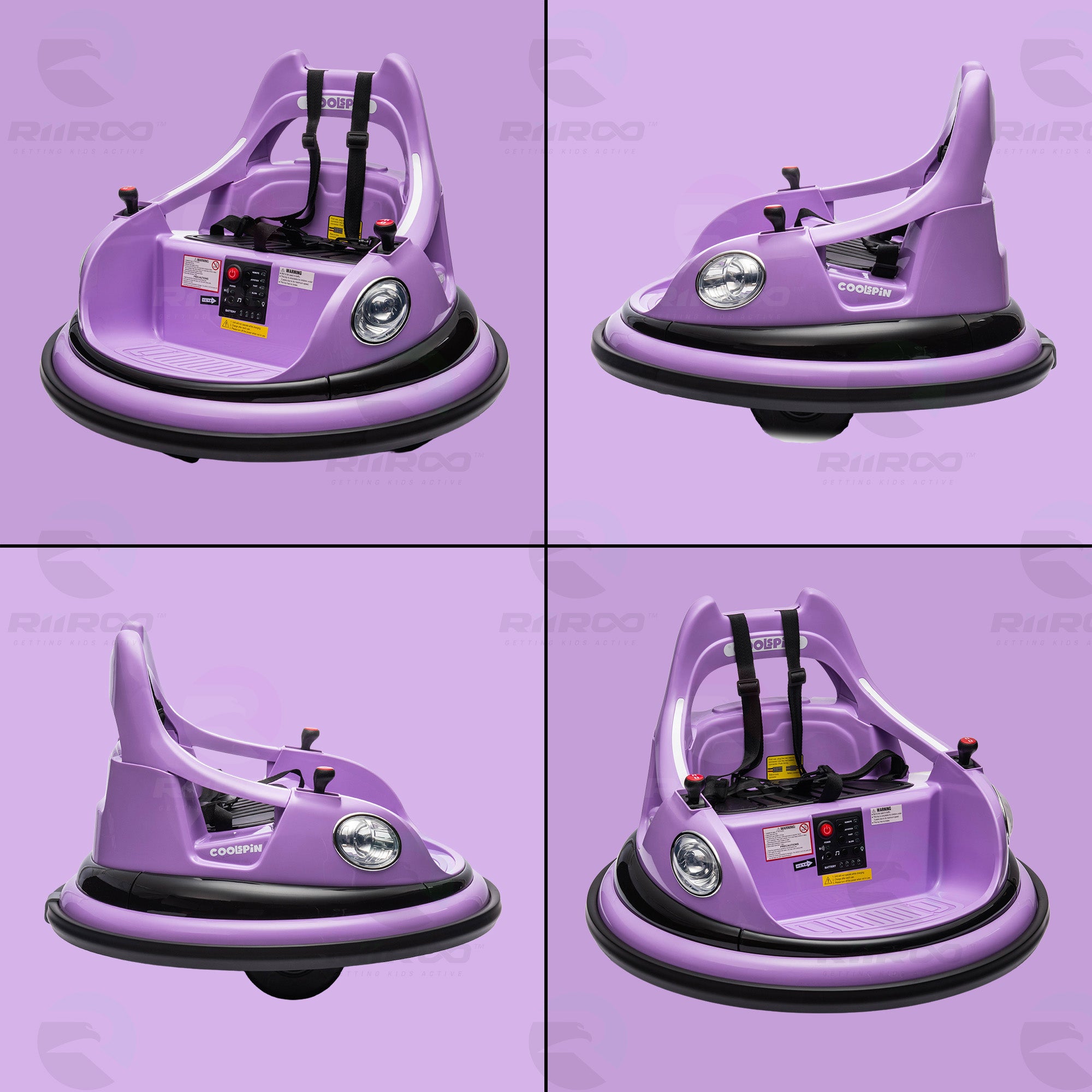 RiiRoo BumperKartX™ - 12V Bumper Kart