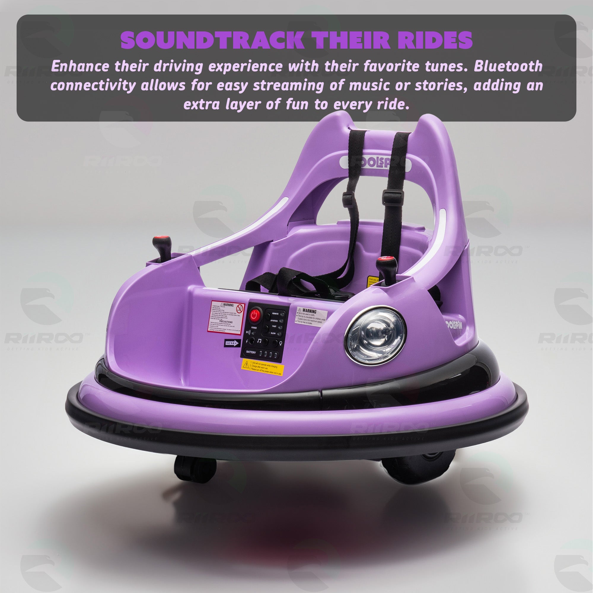 RiiRoo BumperKartX™ - 12V Bumper Kart