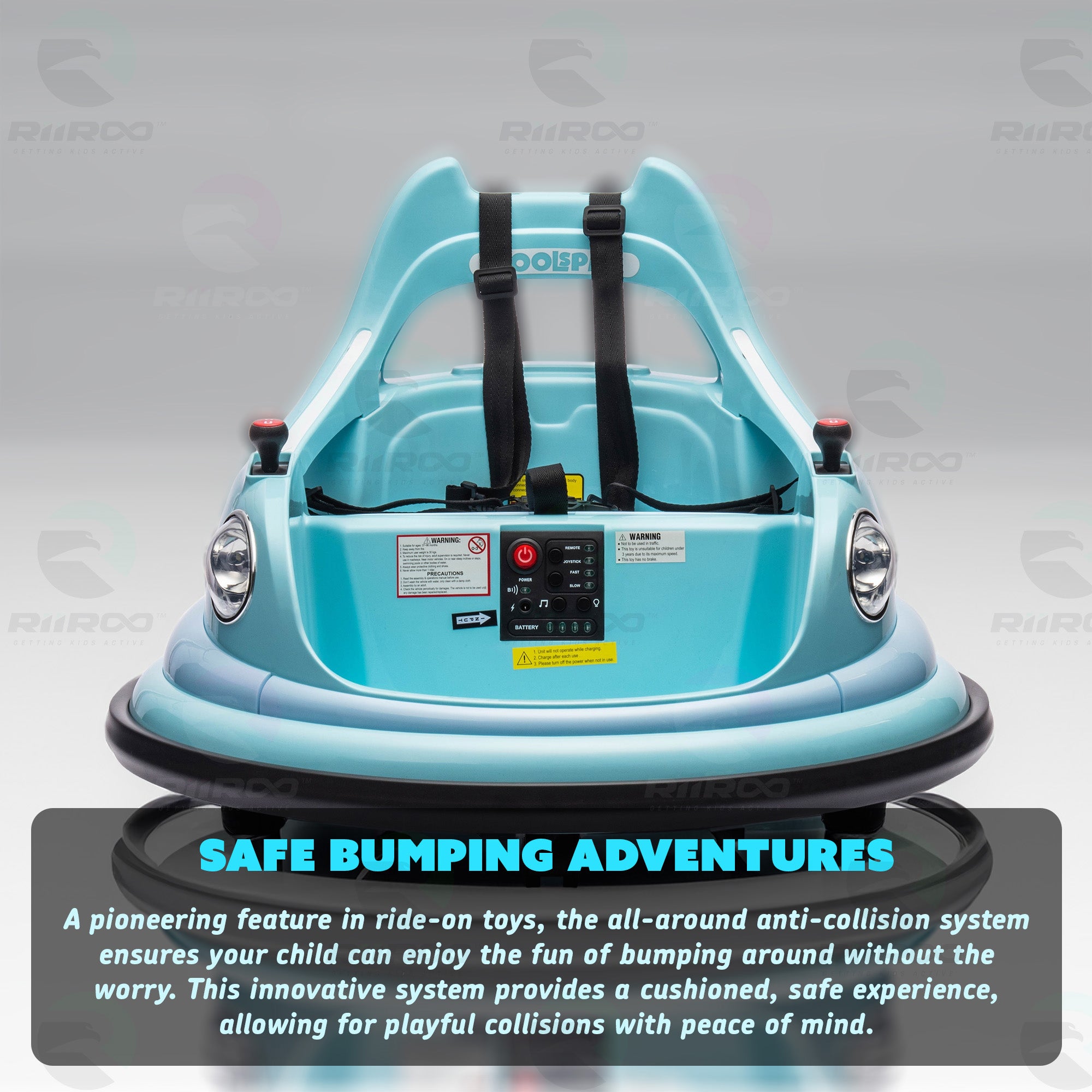 RiiRoo BumperKartX™ - 12V Bumper Kart