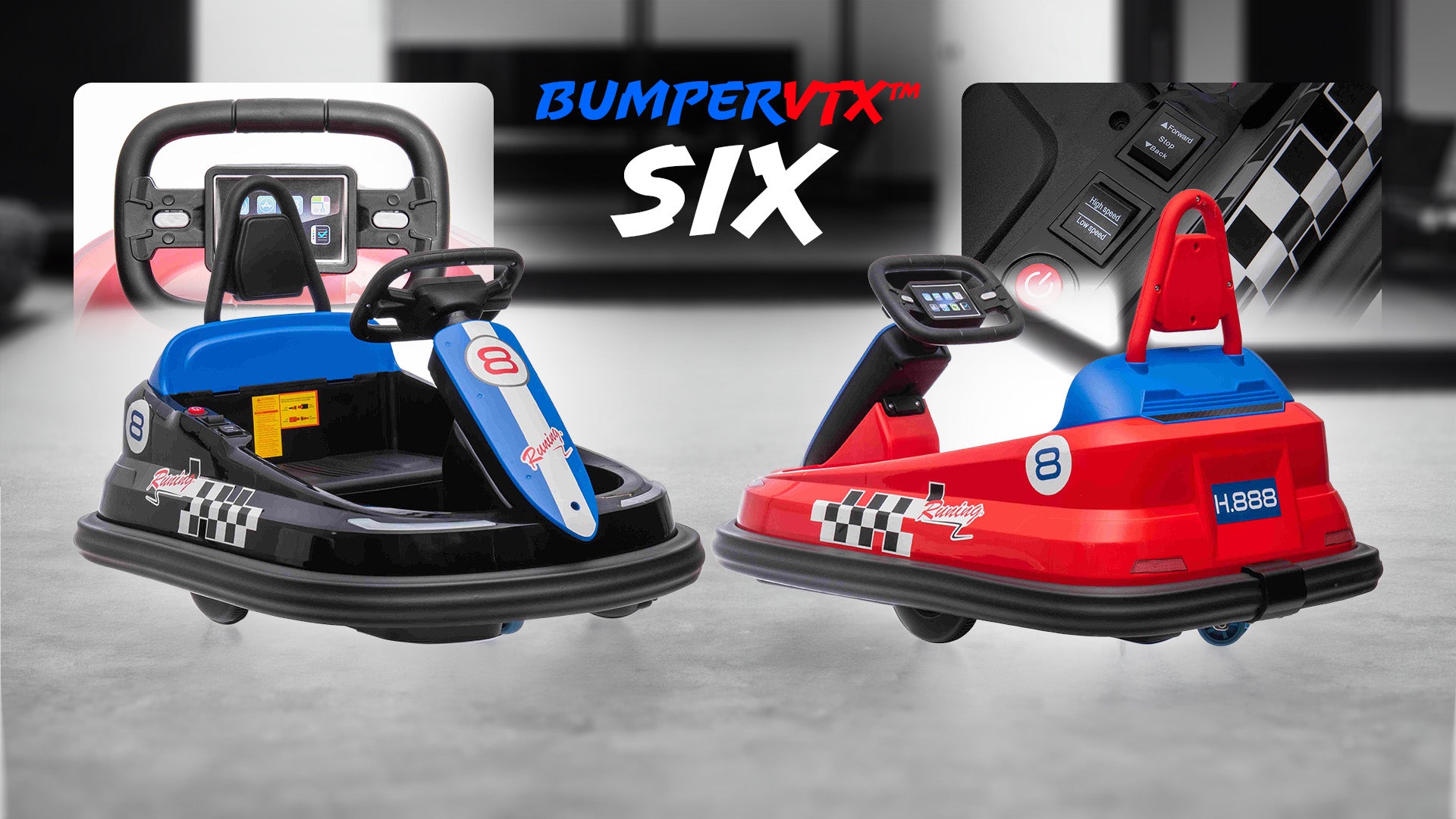 RiiRoo BumperVTX 6V Bumper Kart