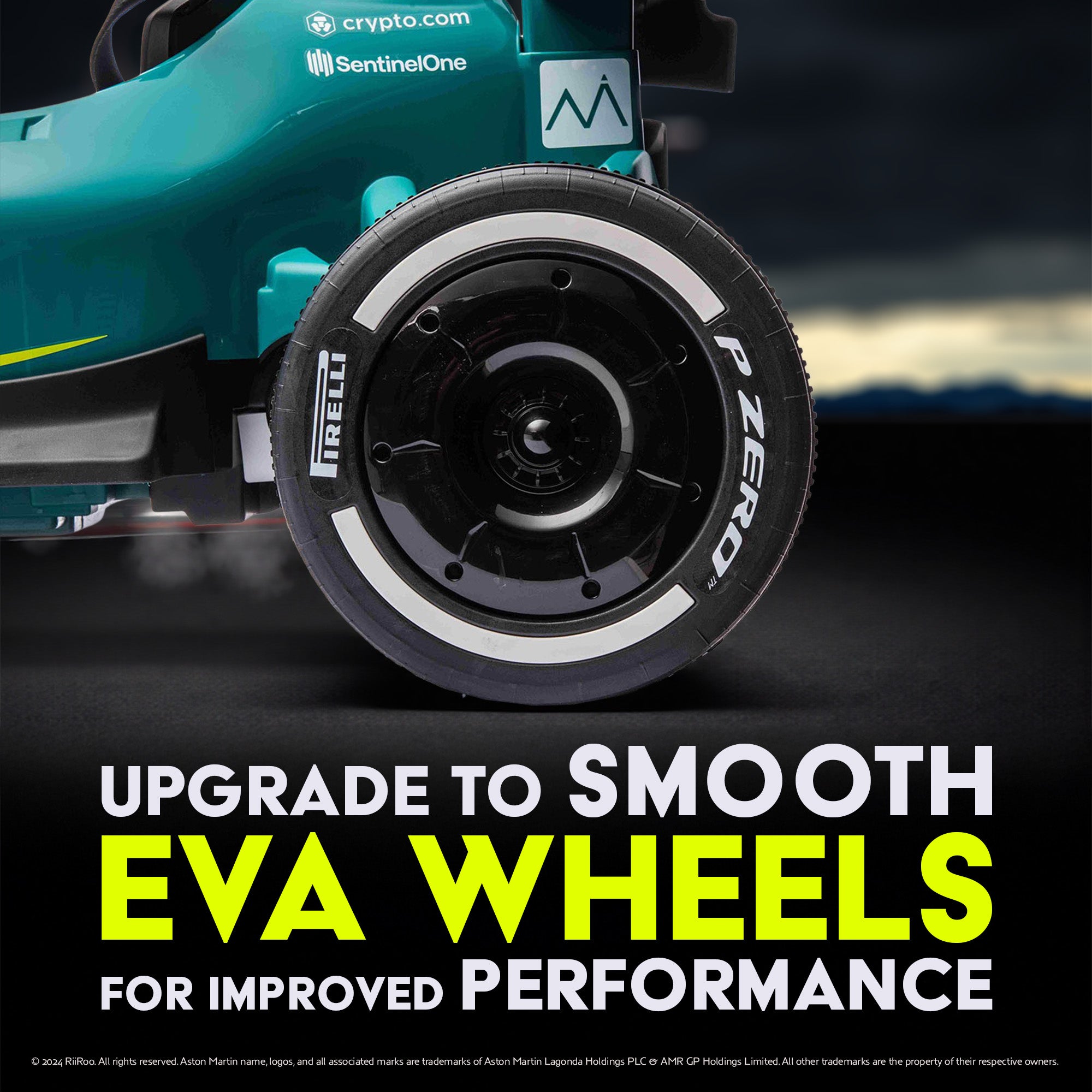 24V Licensed 2023 Aston Martin Aramco Formula One™ Team