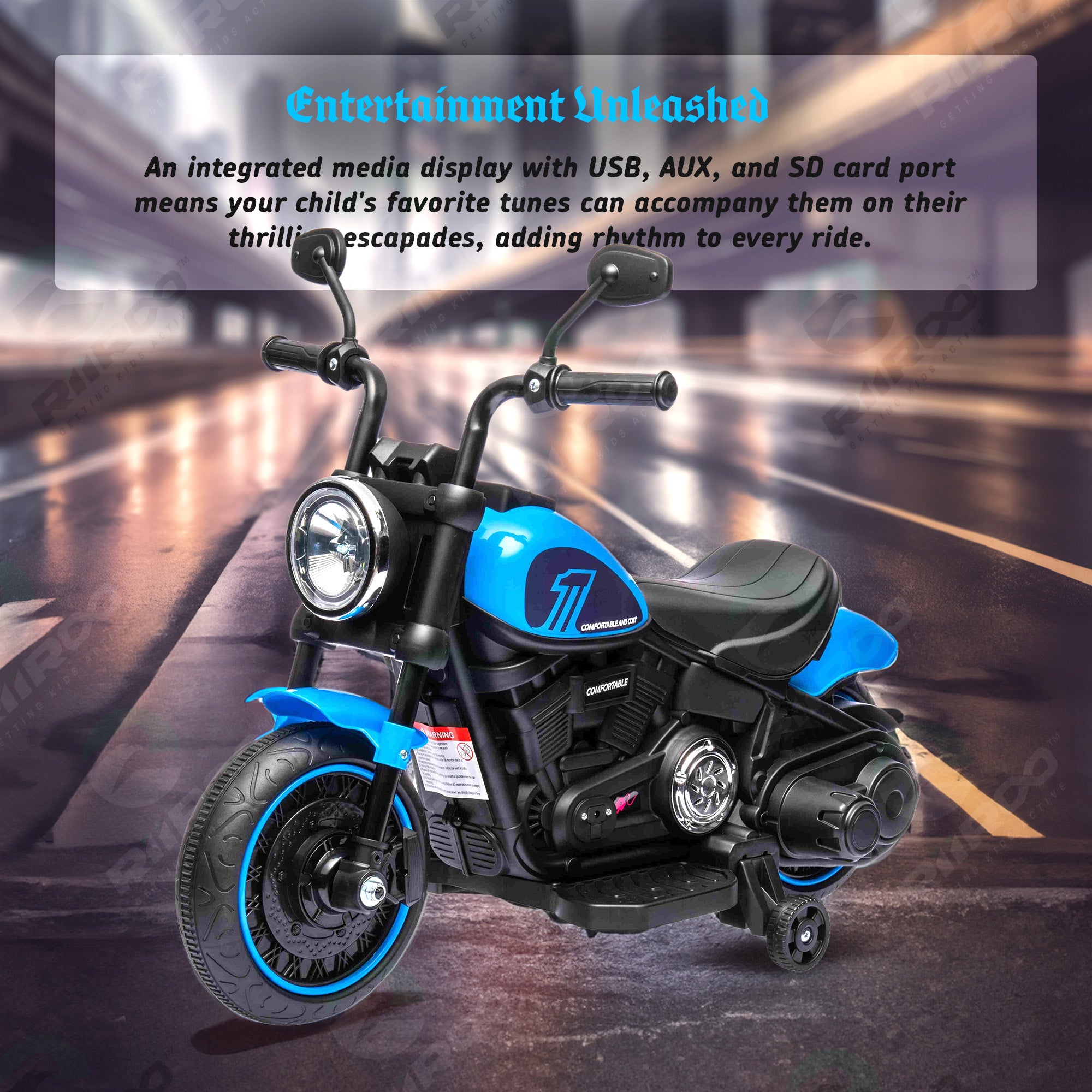 Lil' Rebel Riders S1 6V Motorbike