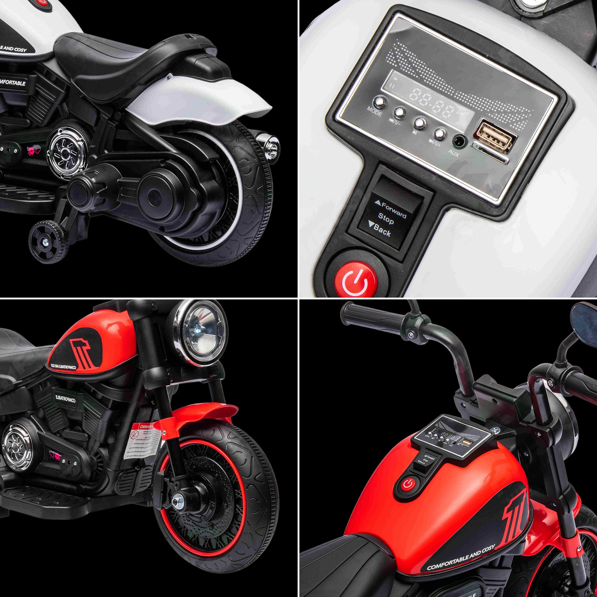 Lil' Rebel Riders S1 6V Motorbike