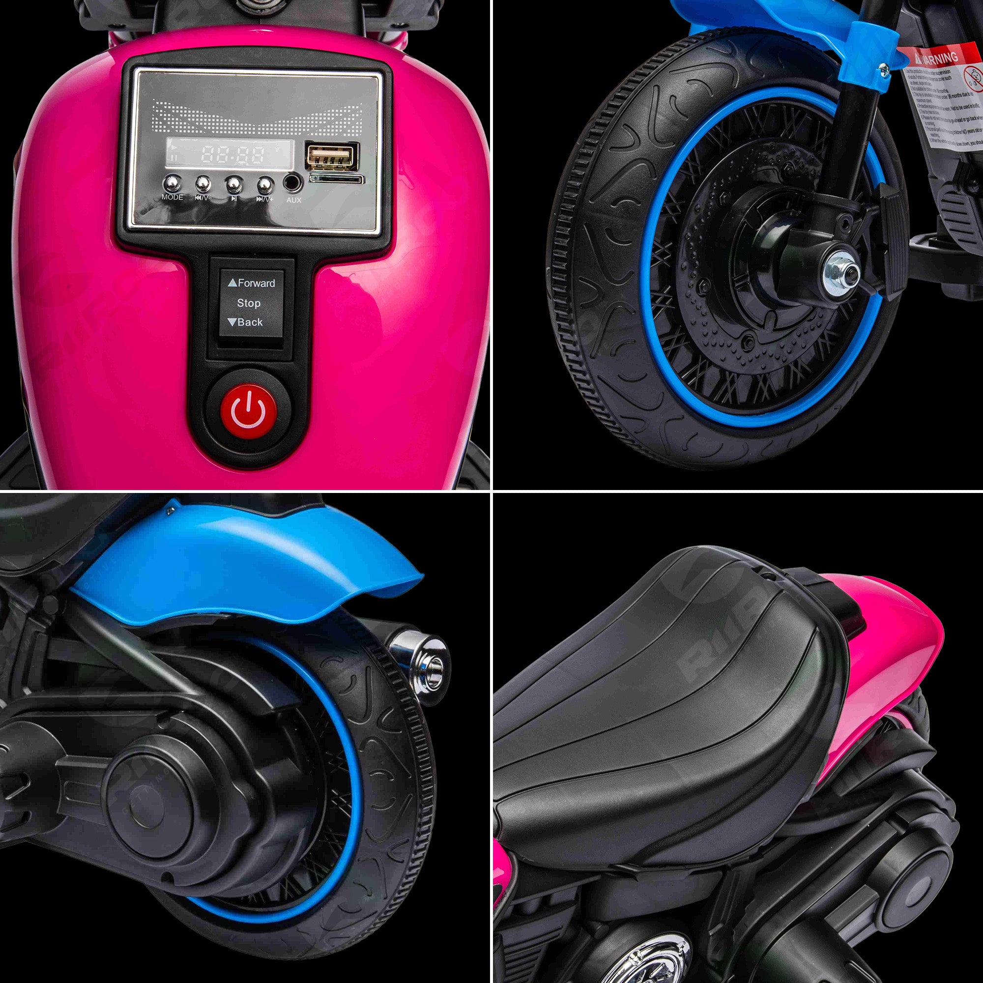 Lil' Rebel Riders S1 6V Motorbike