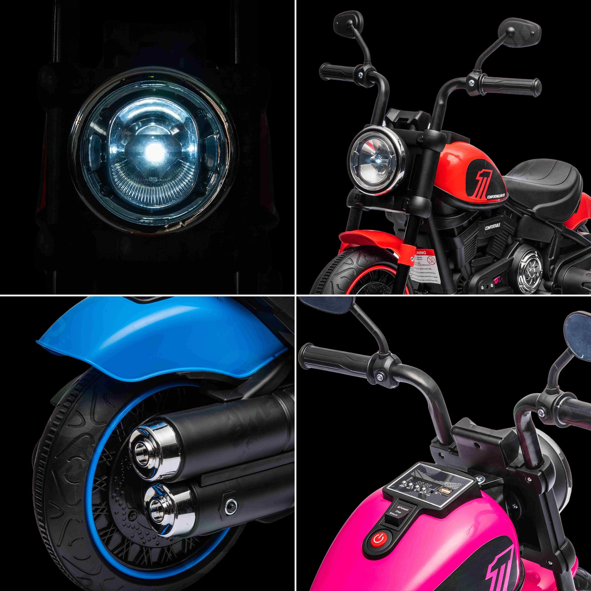 Lil' Rebel Riders S1 6V Motorbike