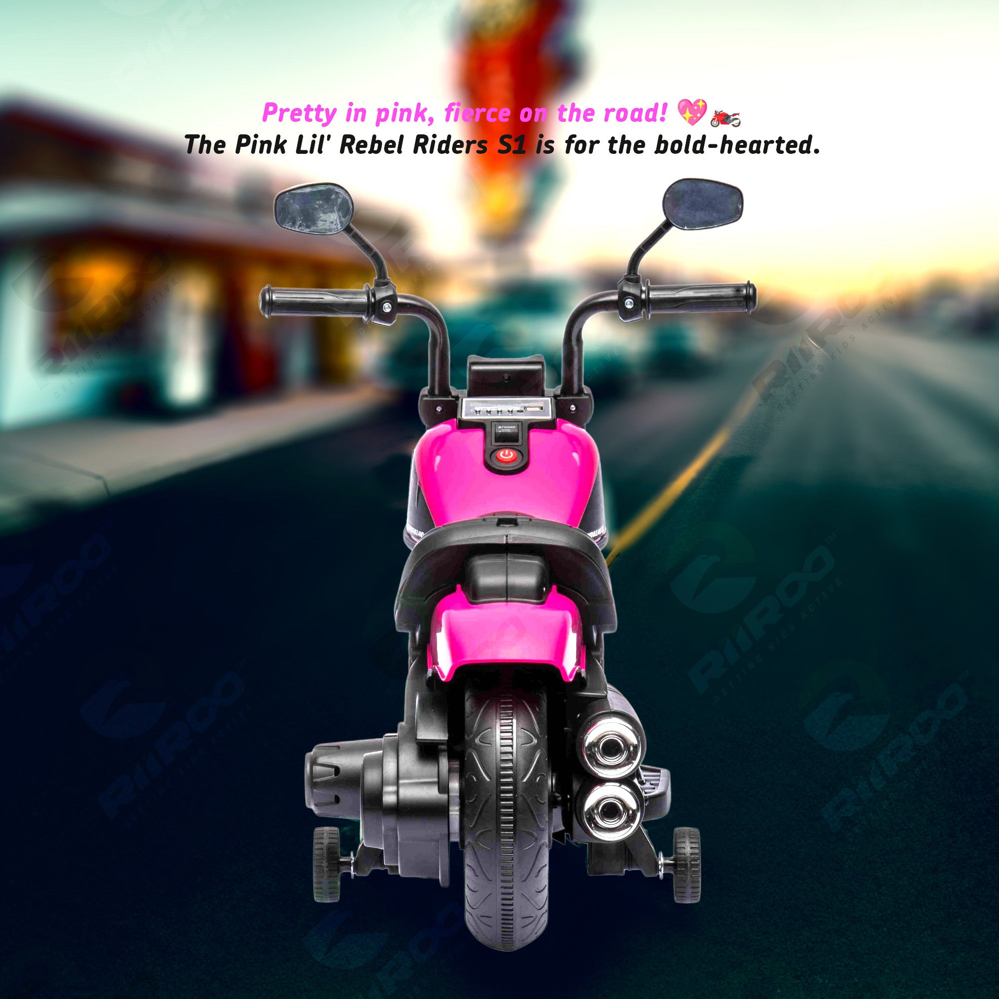 Lil' Rebel Riders S1 6V Motorbike