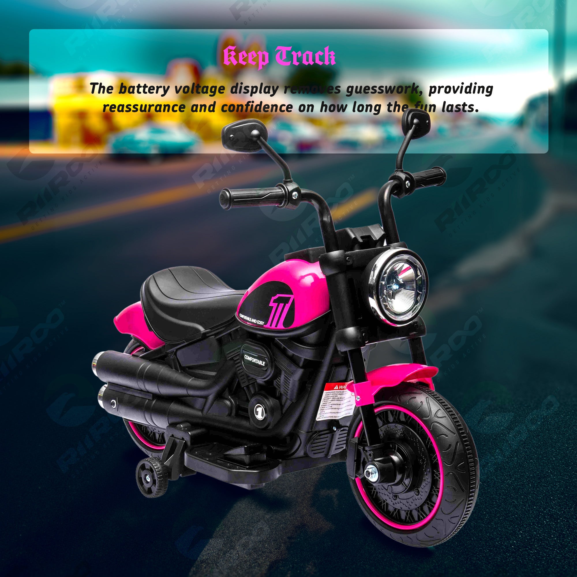 Lil' Rebel Riders S1 6V Motorbike