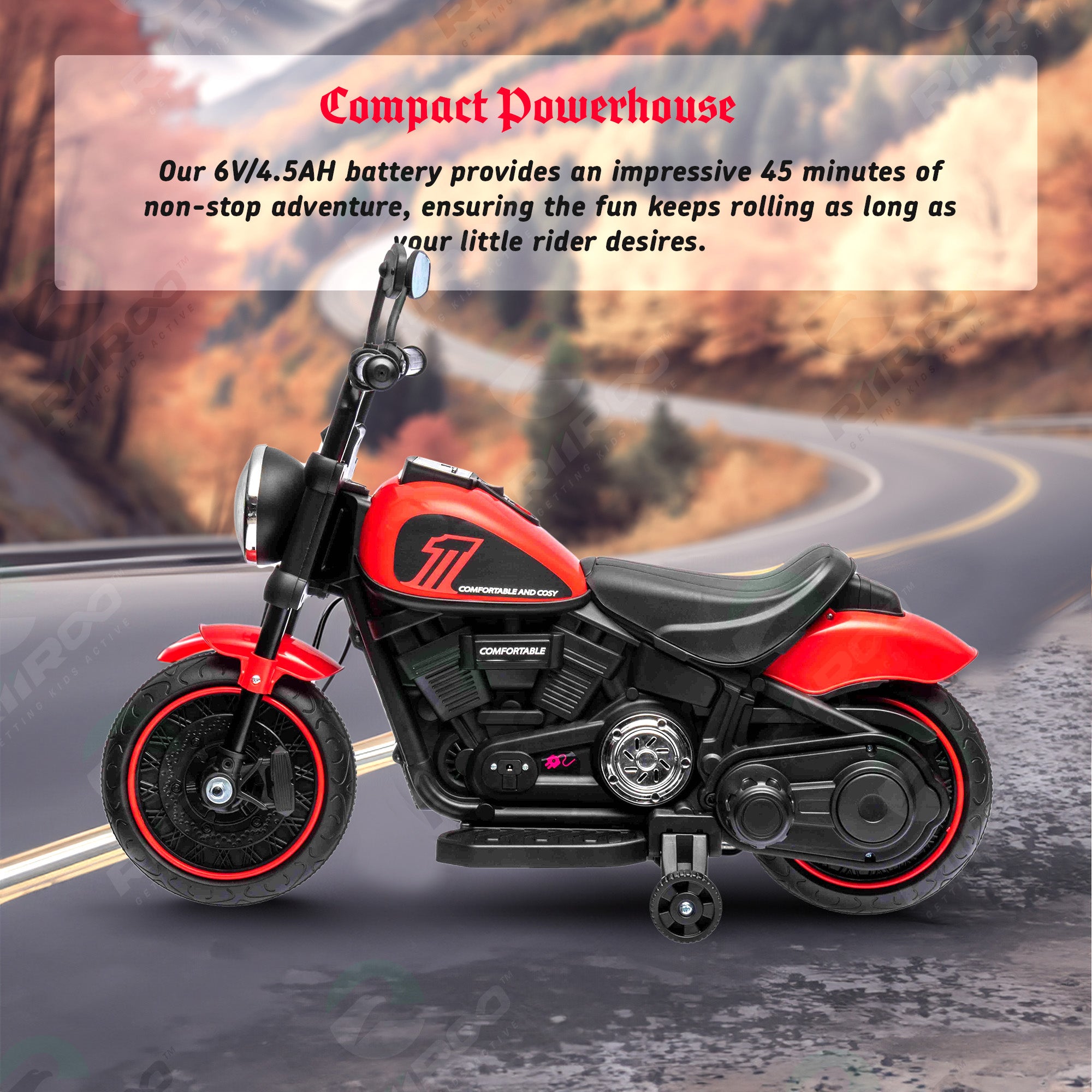 Lil' Rebel Riders S1 6V Motorbike