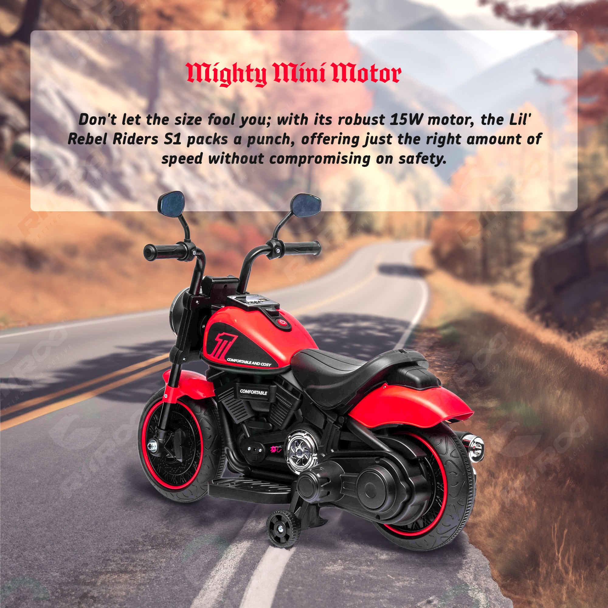 Lil' Rebel Riders S1 6V Motorbike