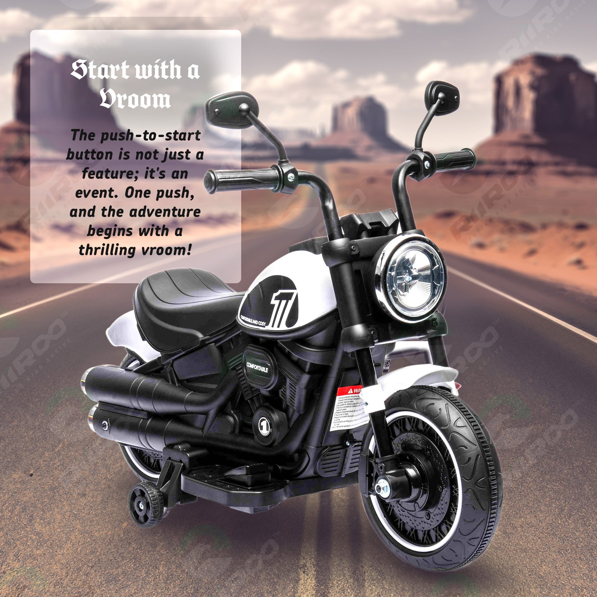 Lil' Rebel Riders S1 6V Motorbike