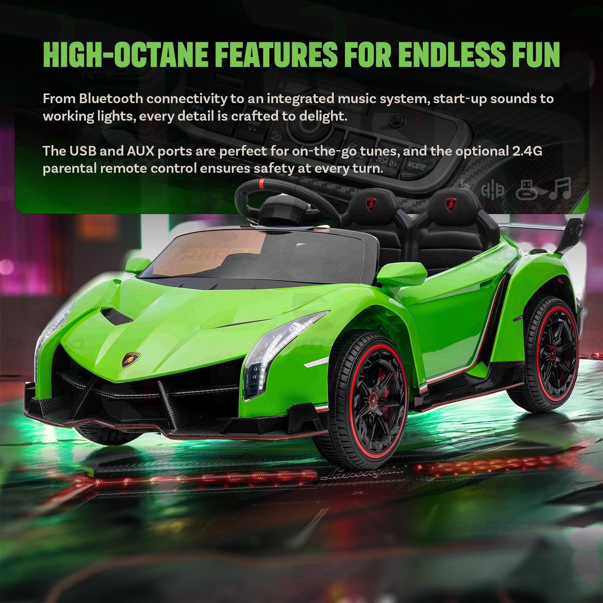 Lamborghini Veneno 12v Battery Electric - Licensed