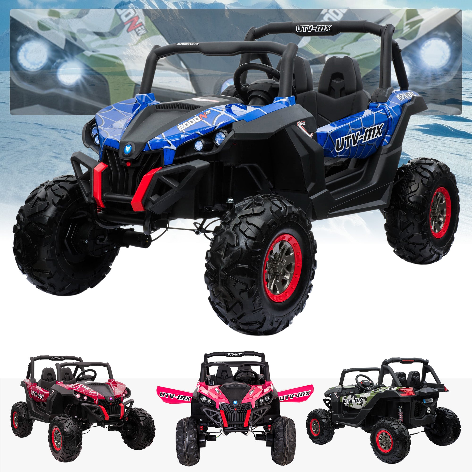 24V RiiRoo MaxPow™ UTV-MX