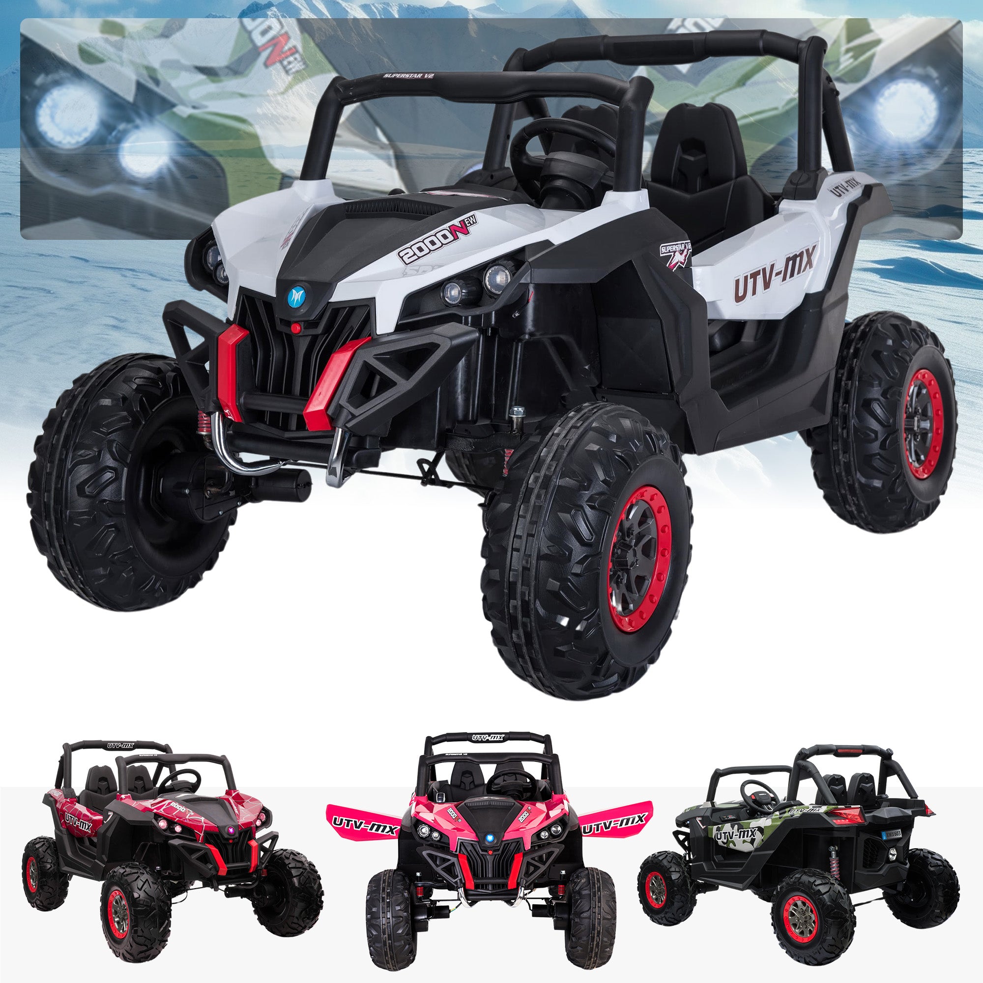 24V RiiRoo MaxPow™ UTV-MX